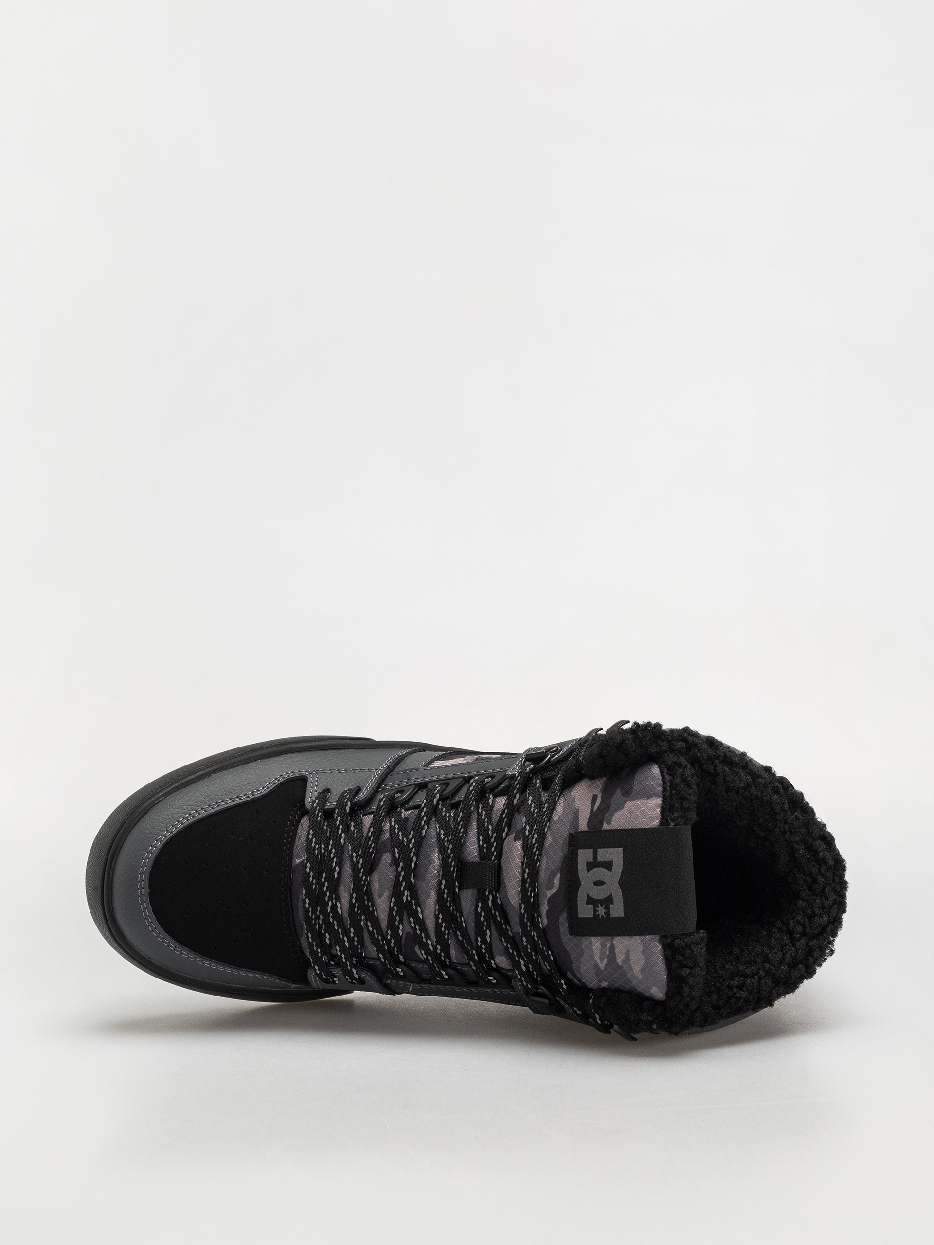 Topánky DC Pure High Top Wc Wnt (dark grey/black)