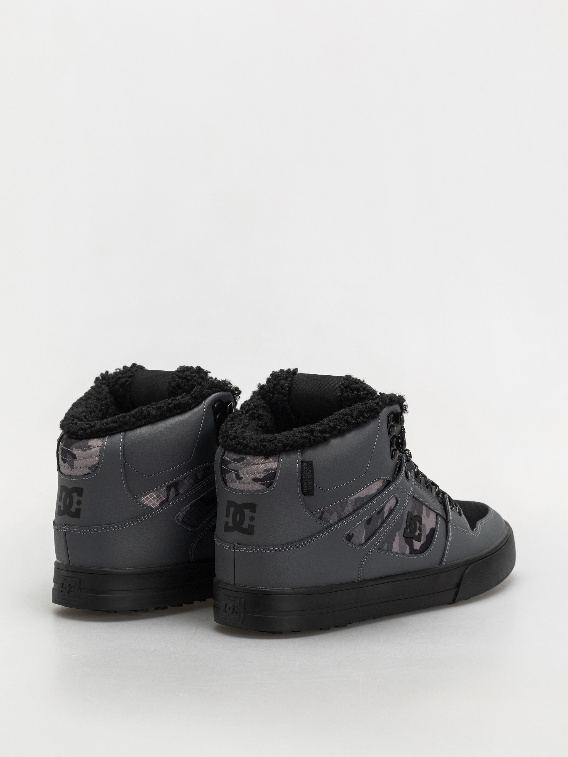 Topánky DC Pure High Top Wc Wnt (dark grey/black)