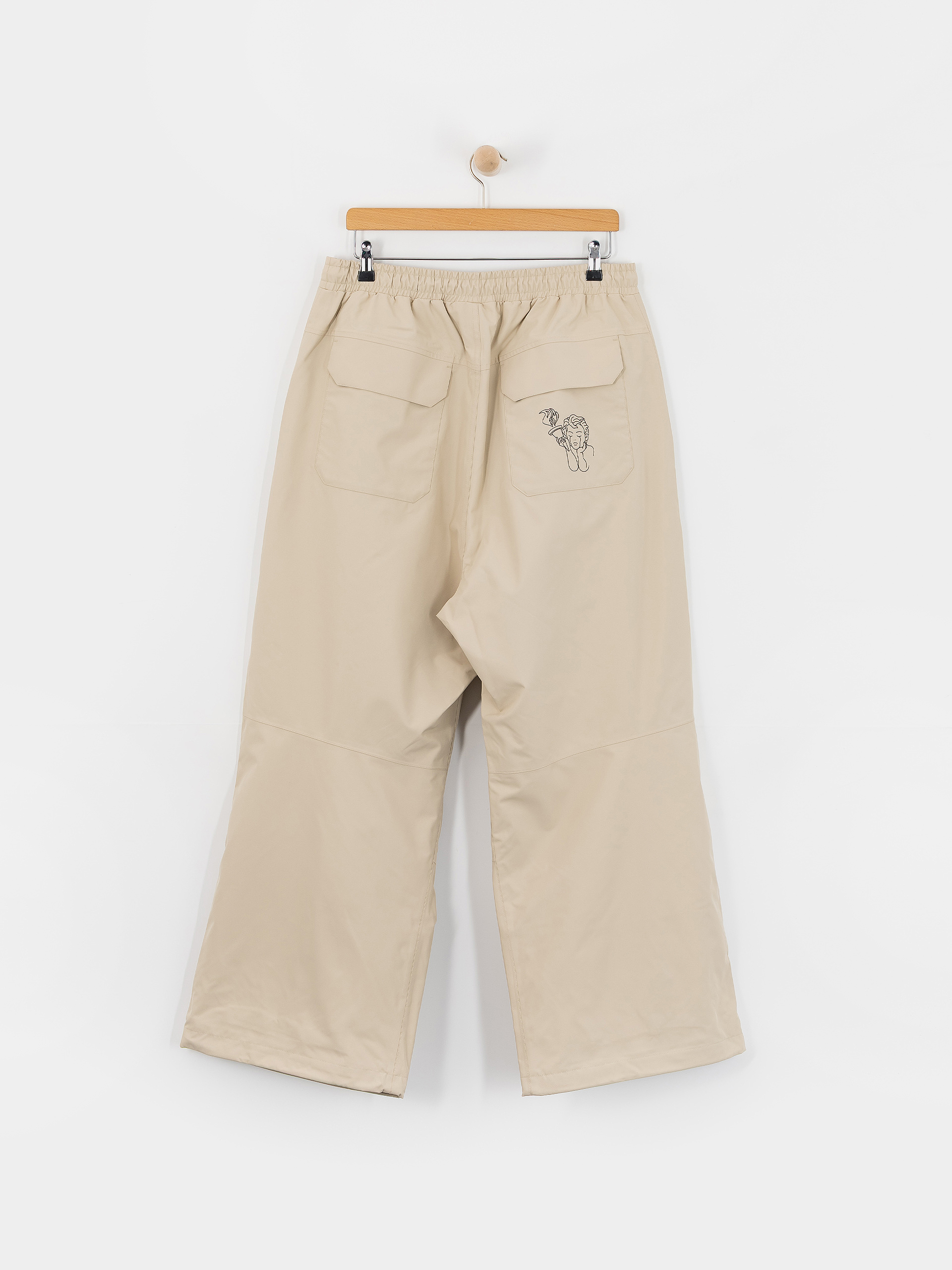 Pánske Snowboardové nohavice Beyond Medals Park (beige)