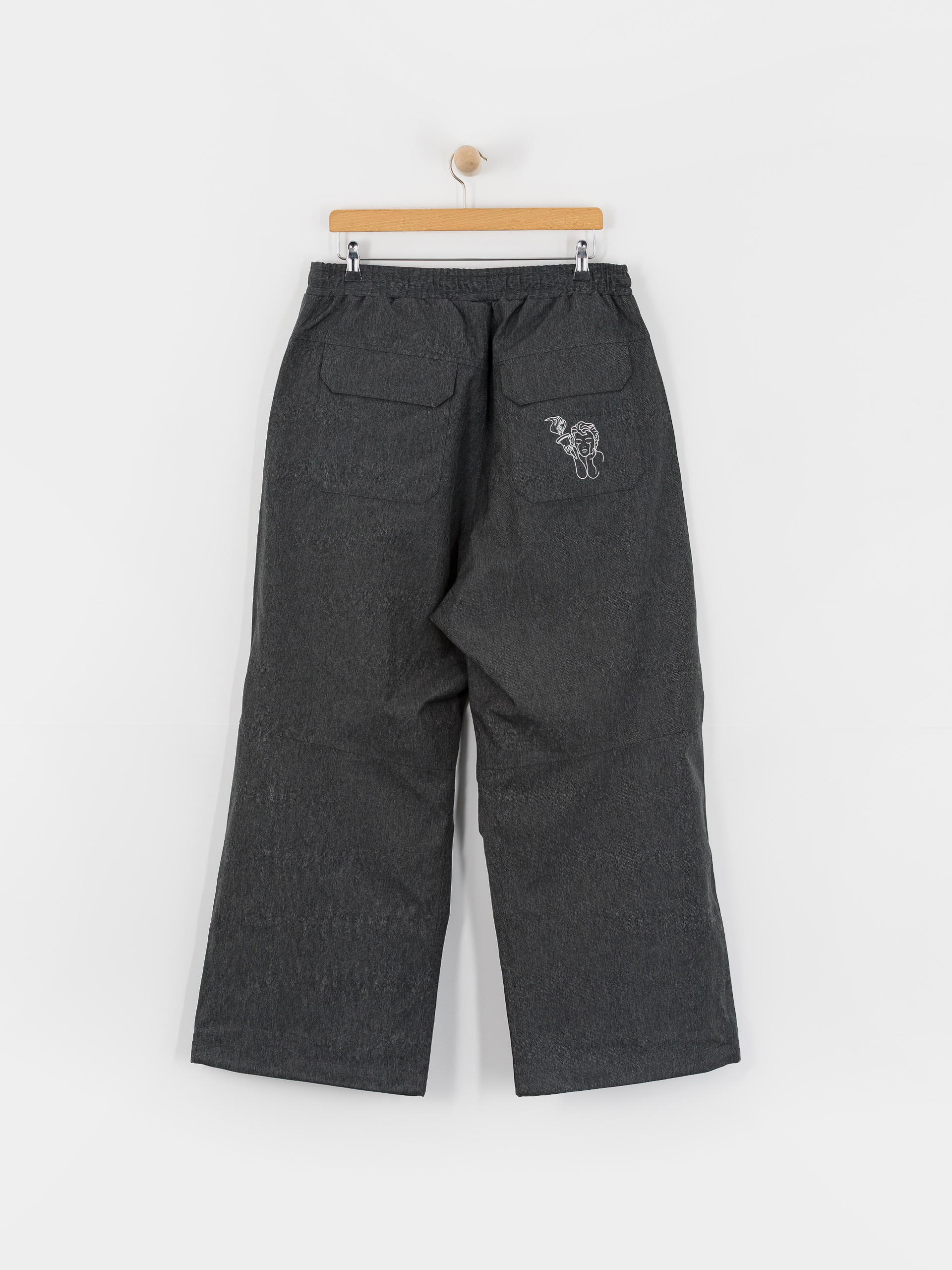 Pánske Snowboardové nohavice Beyond Medals Park Denim (dark grey)