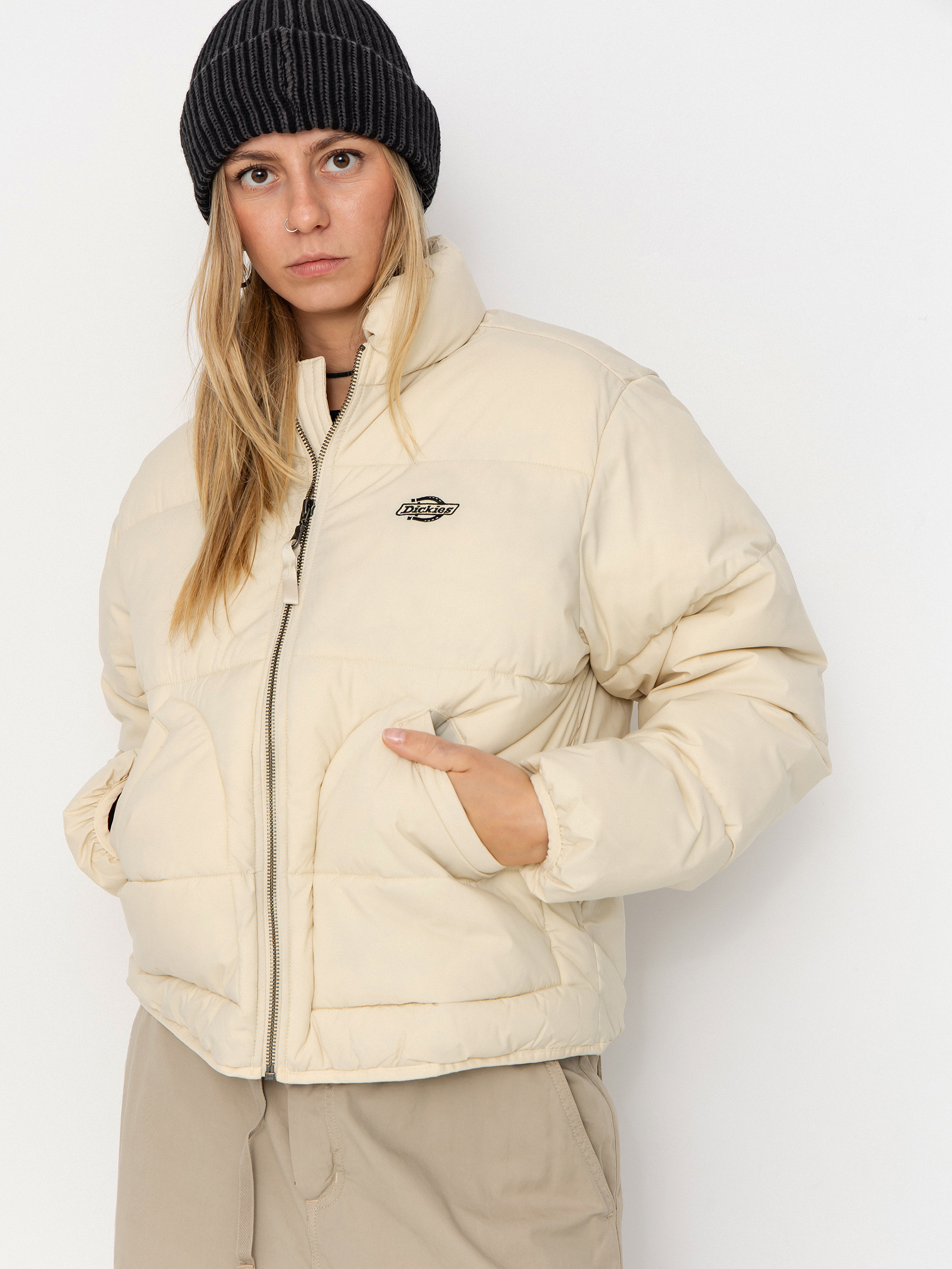 Bunda Dickies Summerdale Puffer Wmn (wood ash)