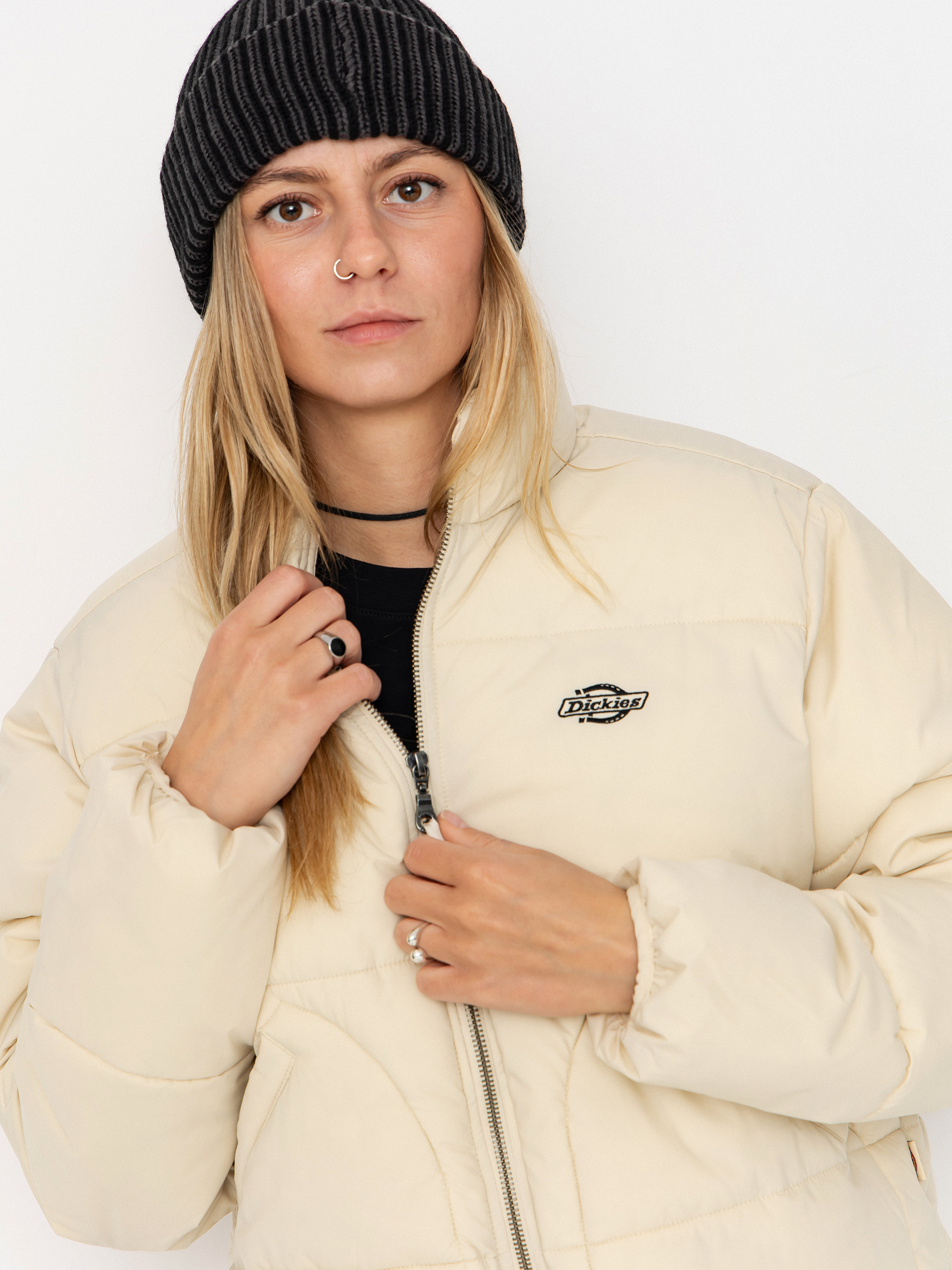 Bunda Dickies Summerdale Puffer Wmn (wood ash)