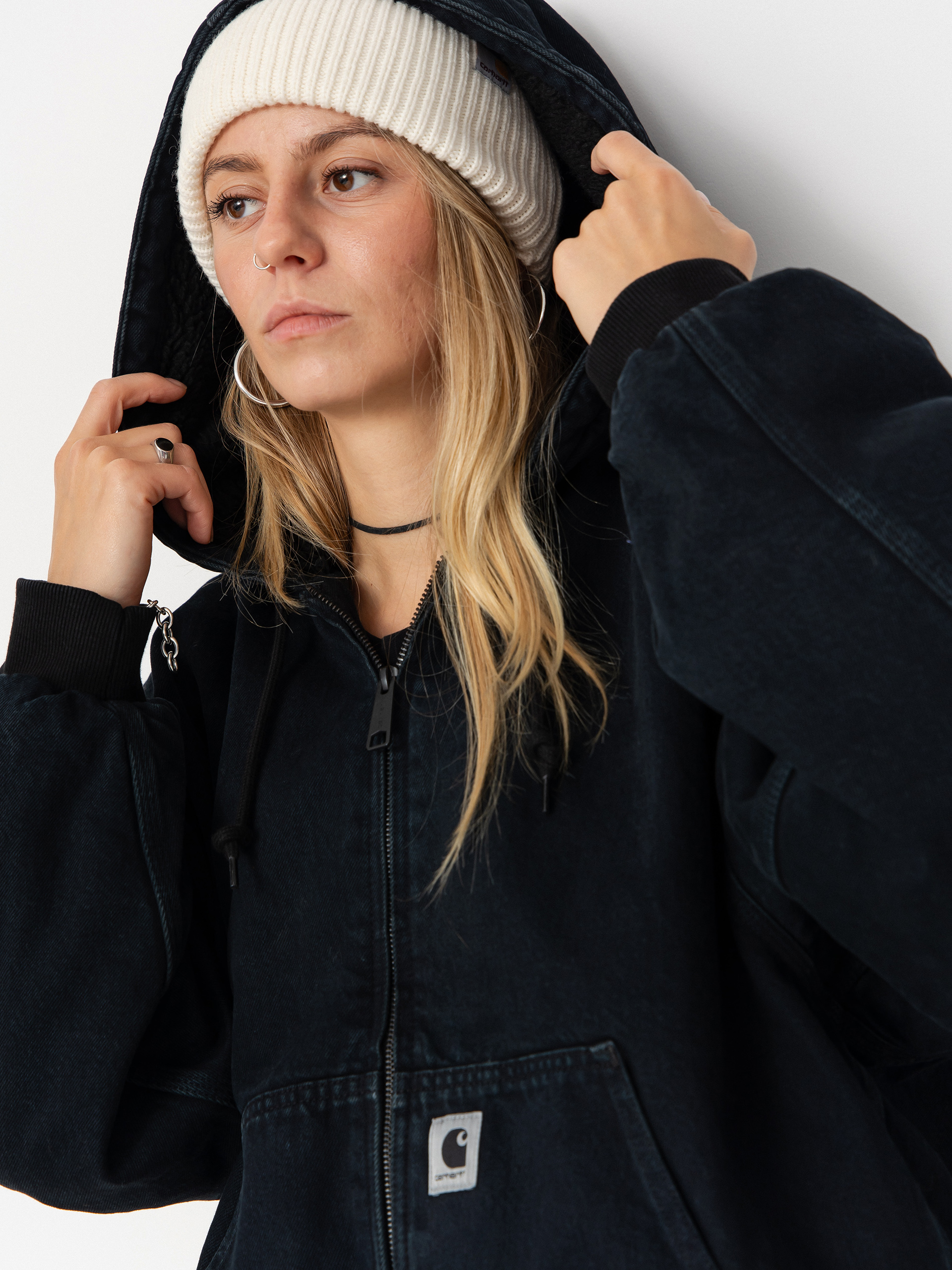 Bunda Carhartt WIP OG Active Wmn (blue/midnight wash)