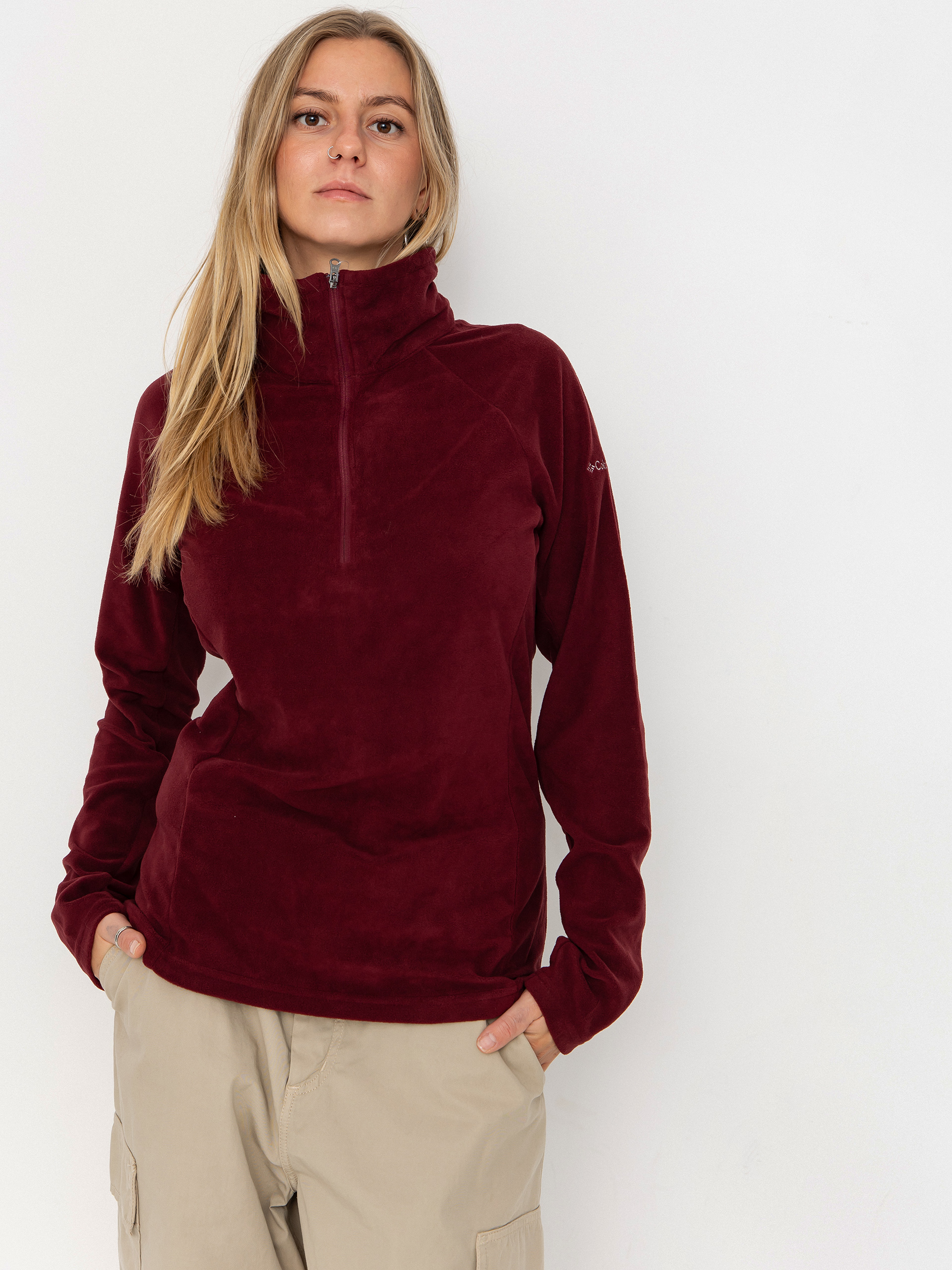 Flísová mikina Columbia Glacial IV 1/2 Zip Wmn