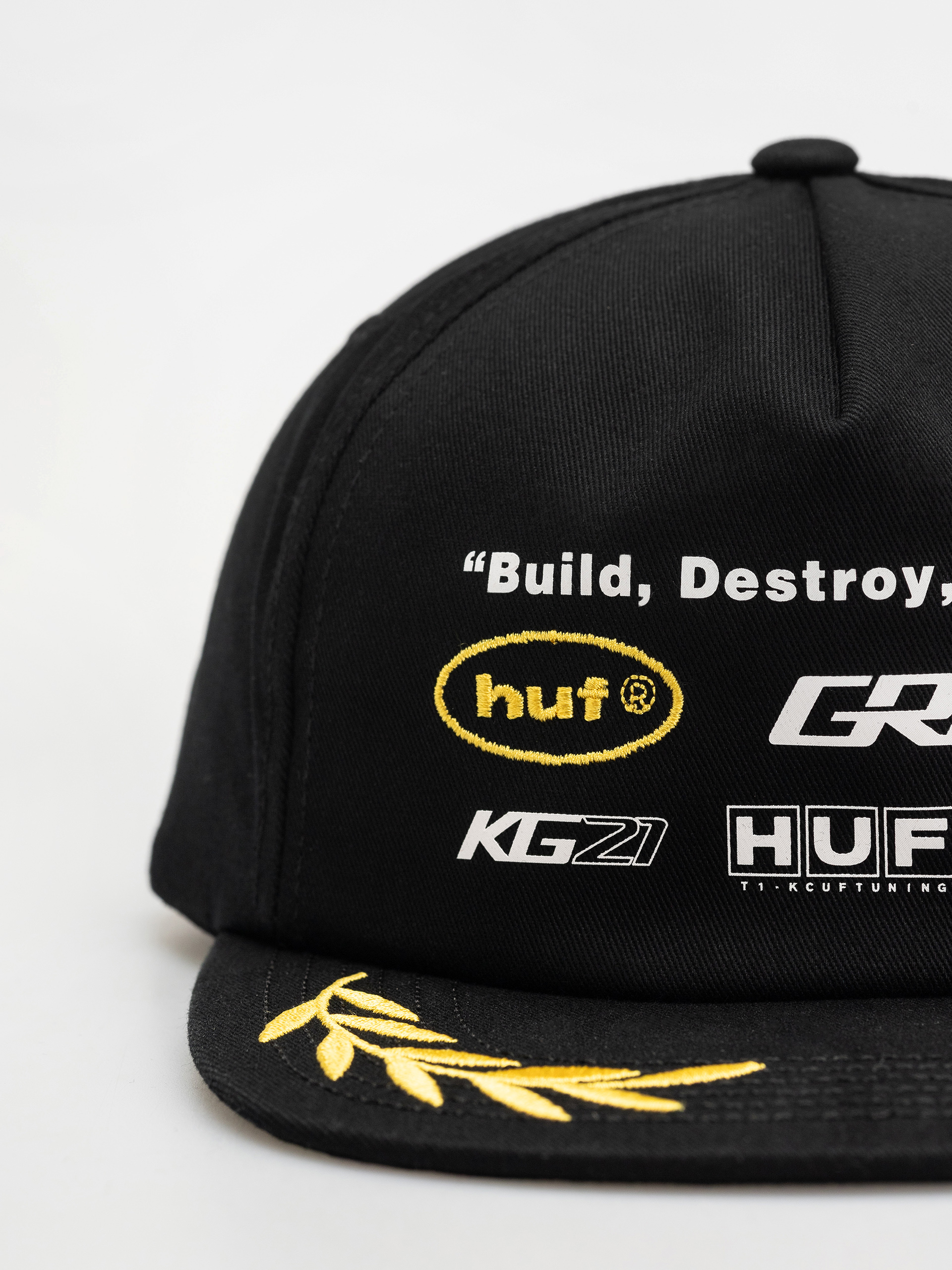 Šiltovka HUF X Greddy Team Snapback (black)