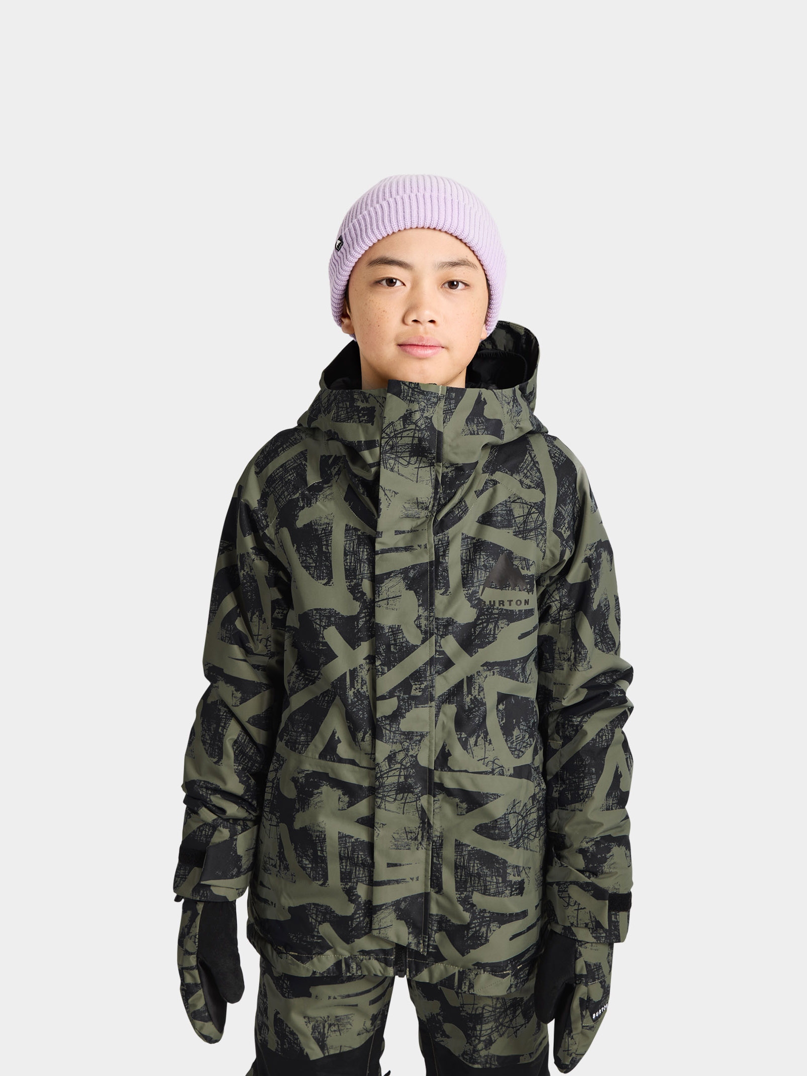 Snowboardová bunda Burton Skimmer JR (forest city streets)