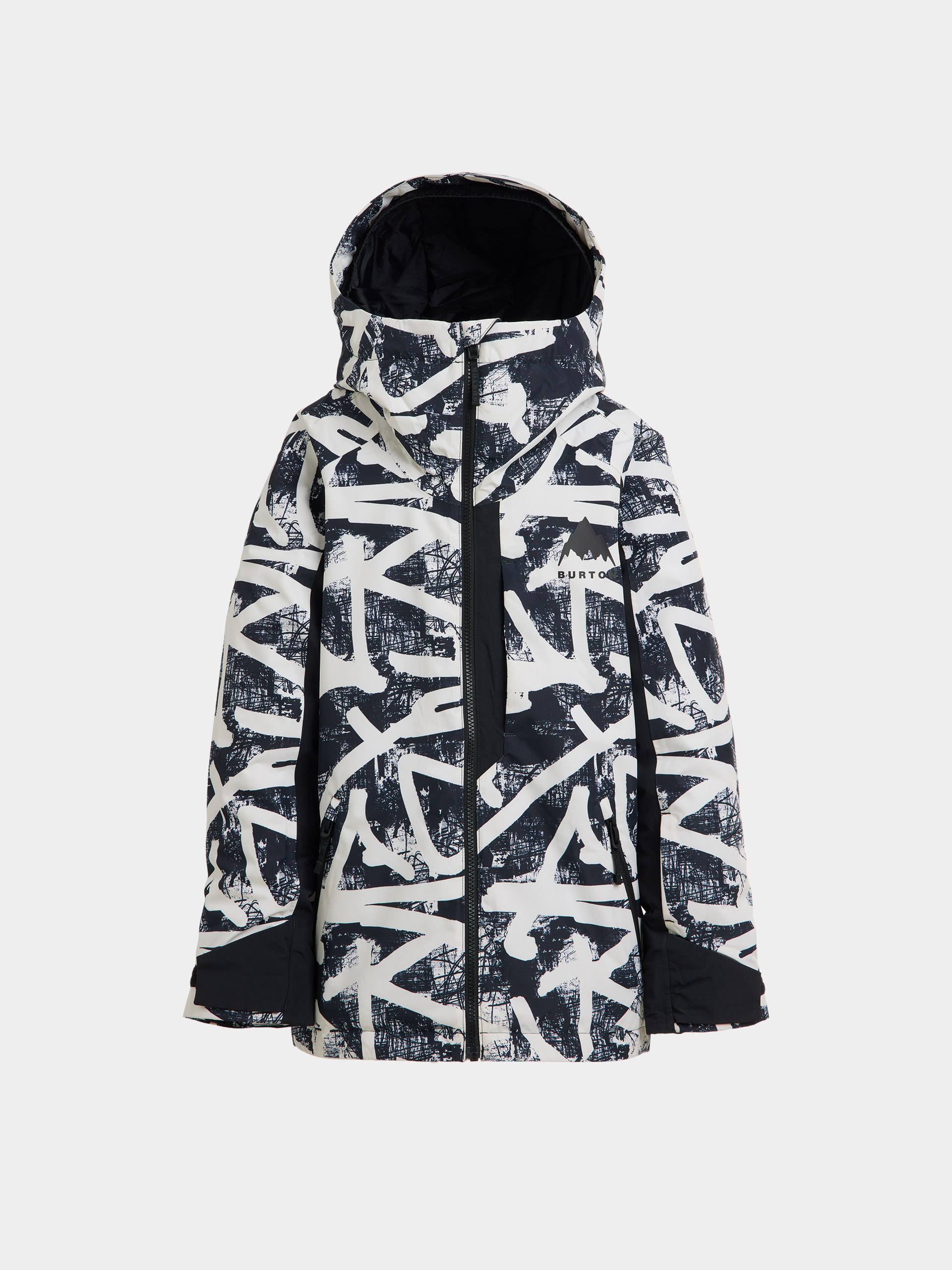 Snowboardová bunda Burton Hillslope JR (city streets/true black)