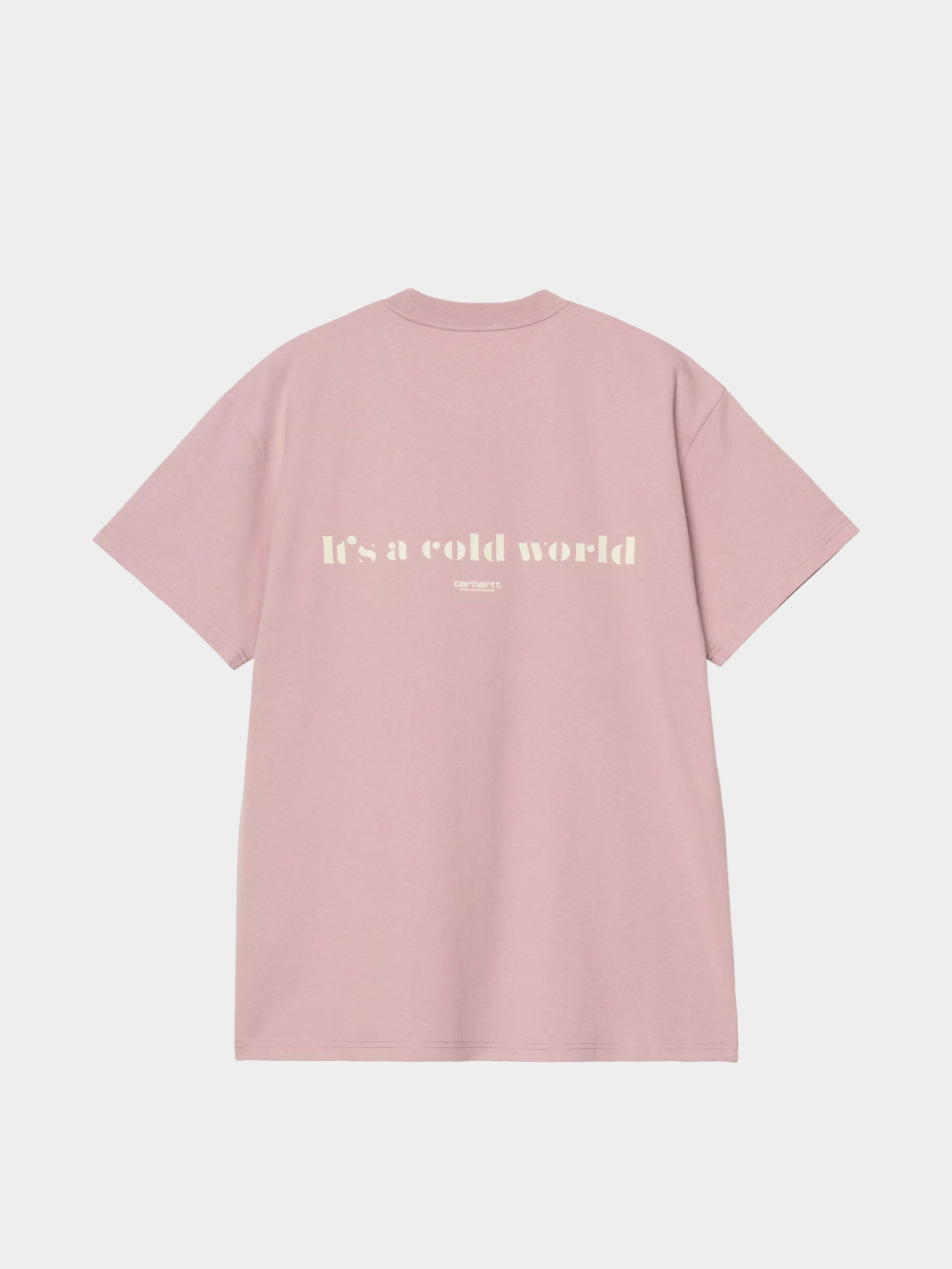 Tričko Carhartt WIP Cold World (glassy pink)