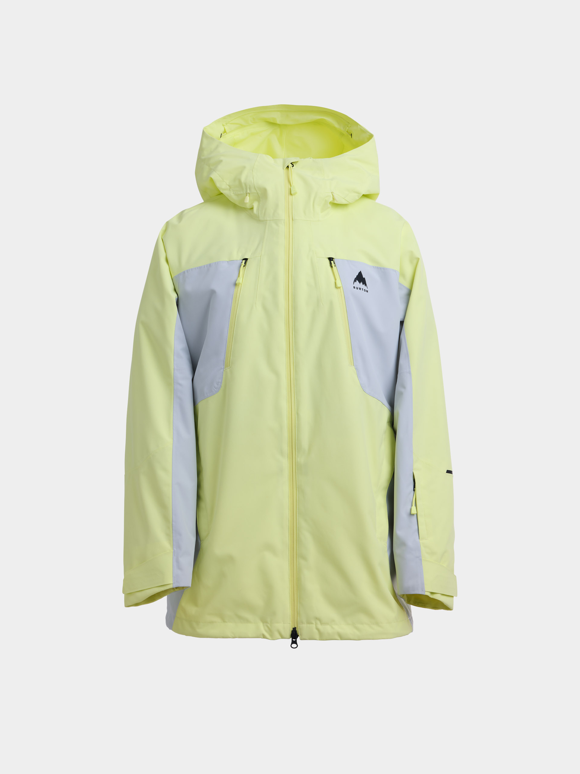 Dámska Snowboardová bunda Burton Reserve 2L 3 In 1 (glow yellow green/gray cloud)