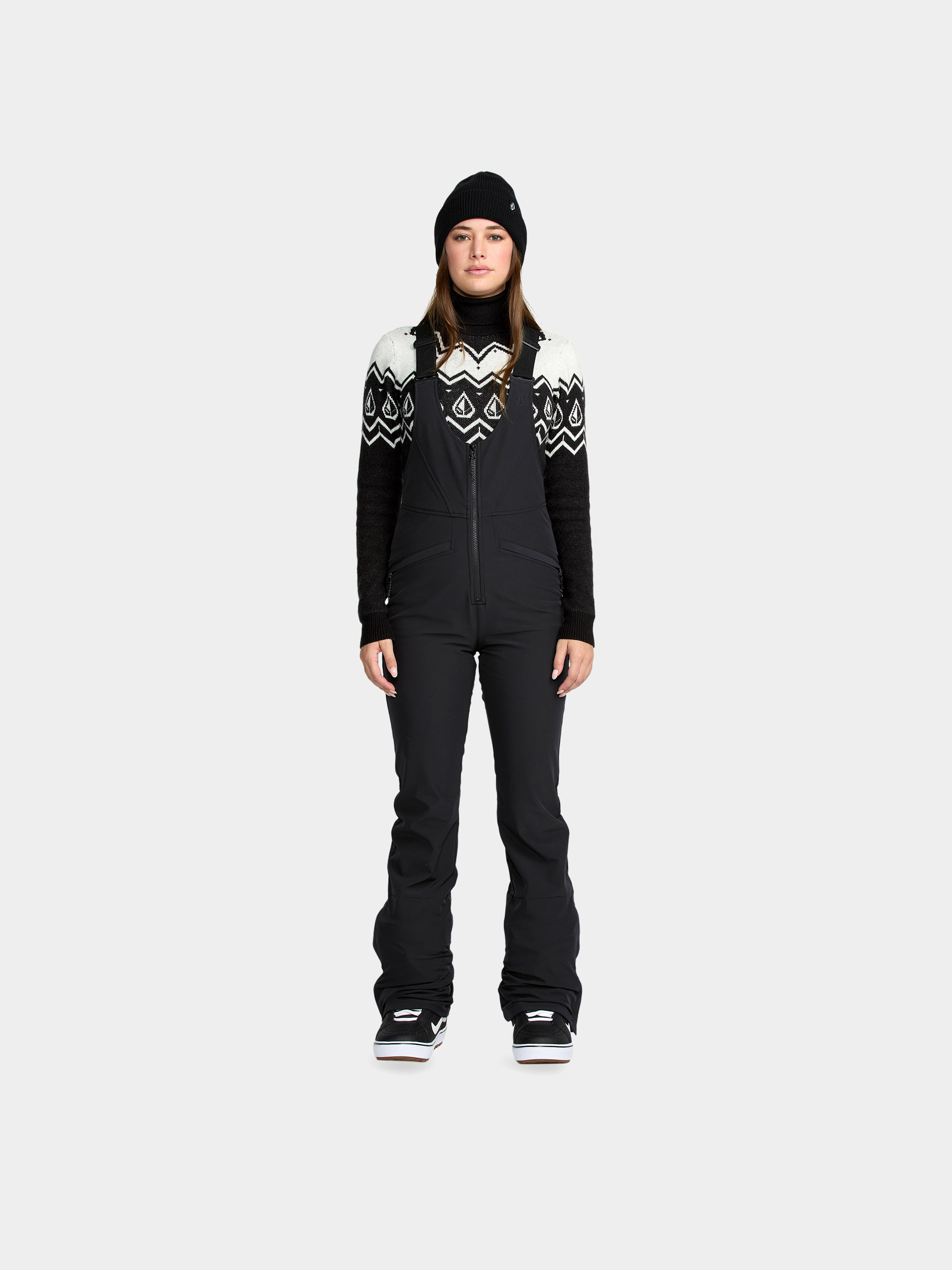 Snowboardové nohavice Volcom Battle Stretch Bib Wmn