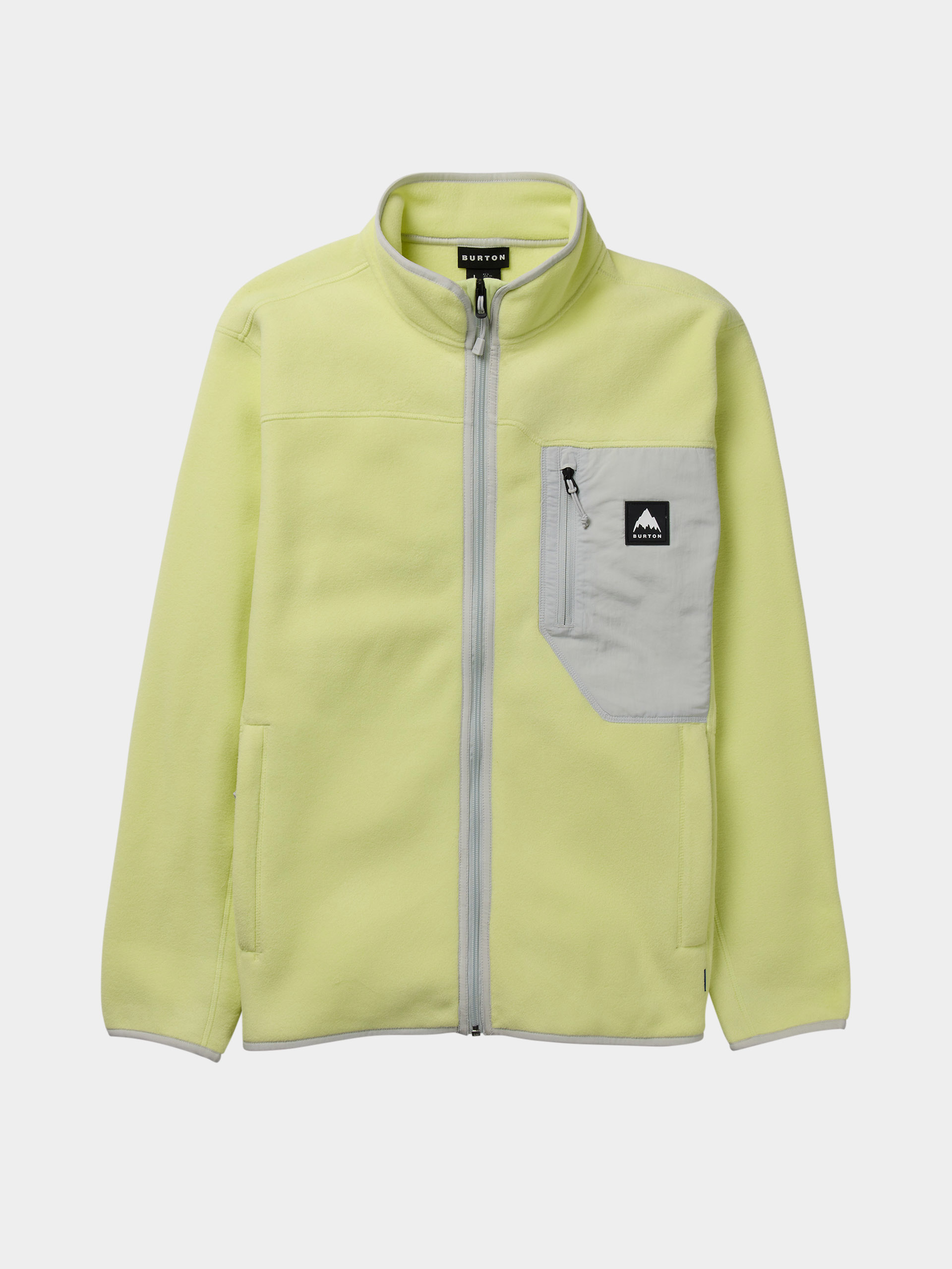 Flísová mikina Burton Cinder Full Zip (glow yellow green)