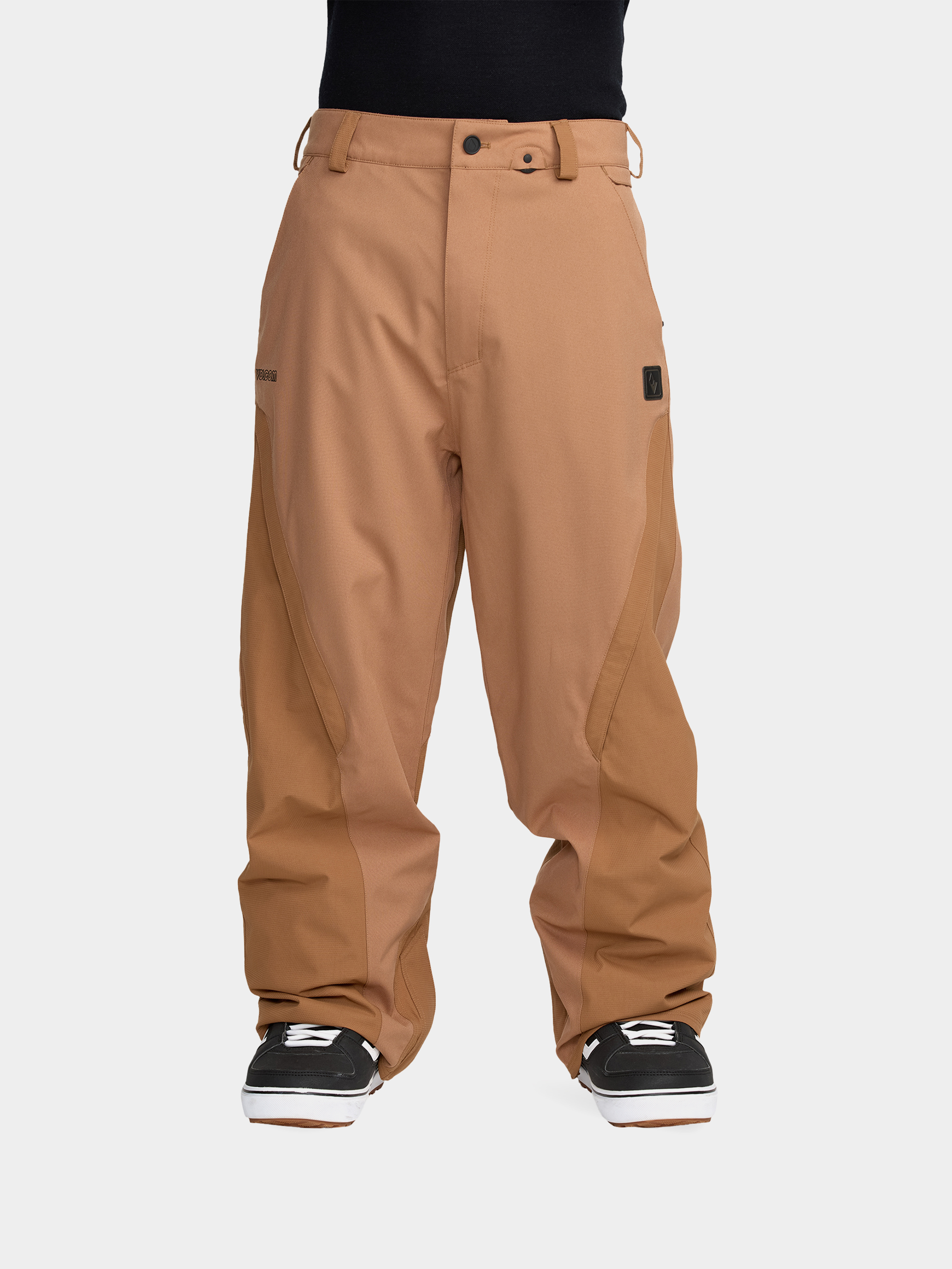Snowboardovu00e9 nohavice Volcom Kleveland (terra brown)