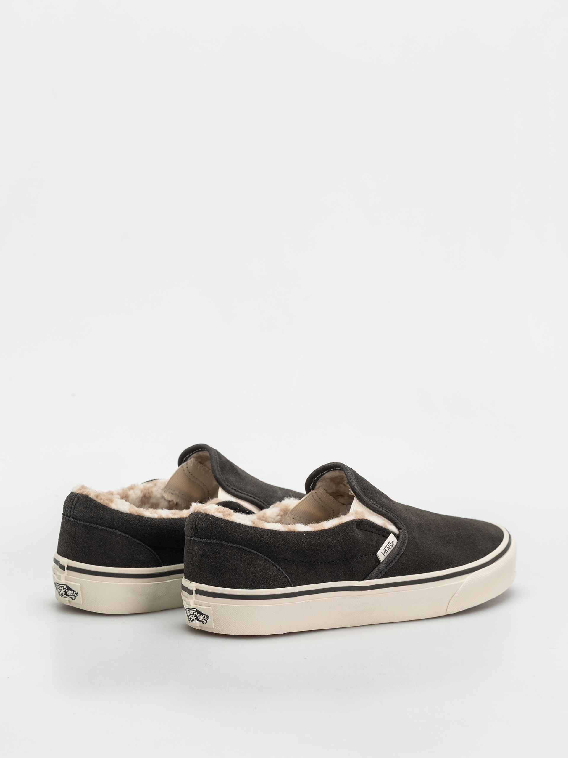 Topánky Vans Classic Slip On (cozy hug faded black)