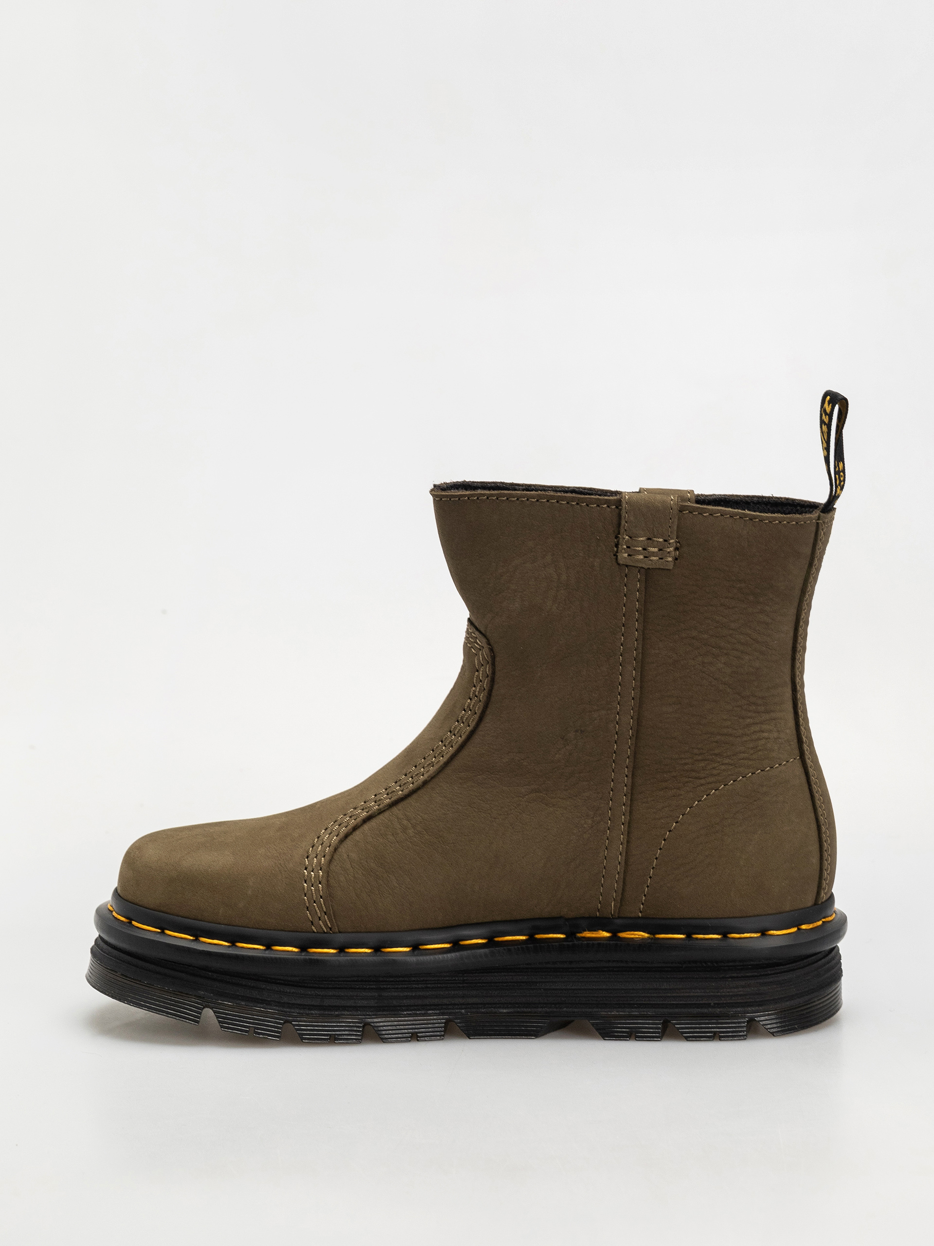 Topánky Dr. Martens ZebZag Rigger Rigger Wmn (dms olive milled nubuck wp)