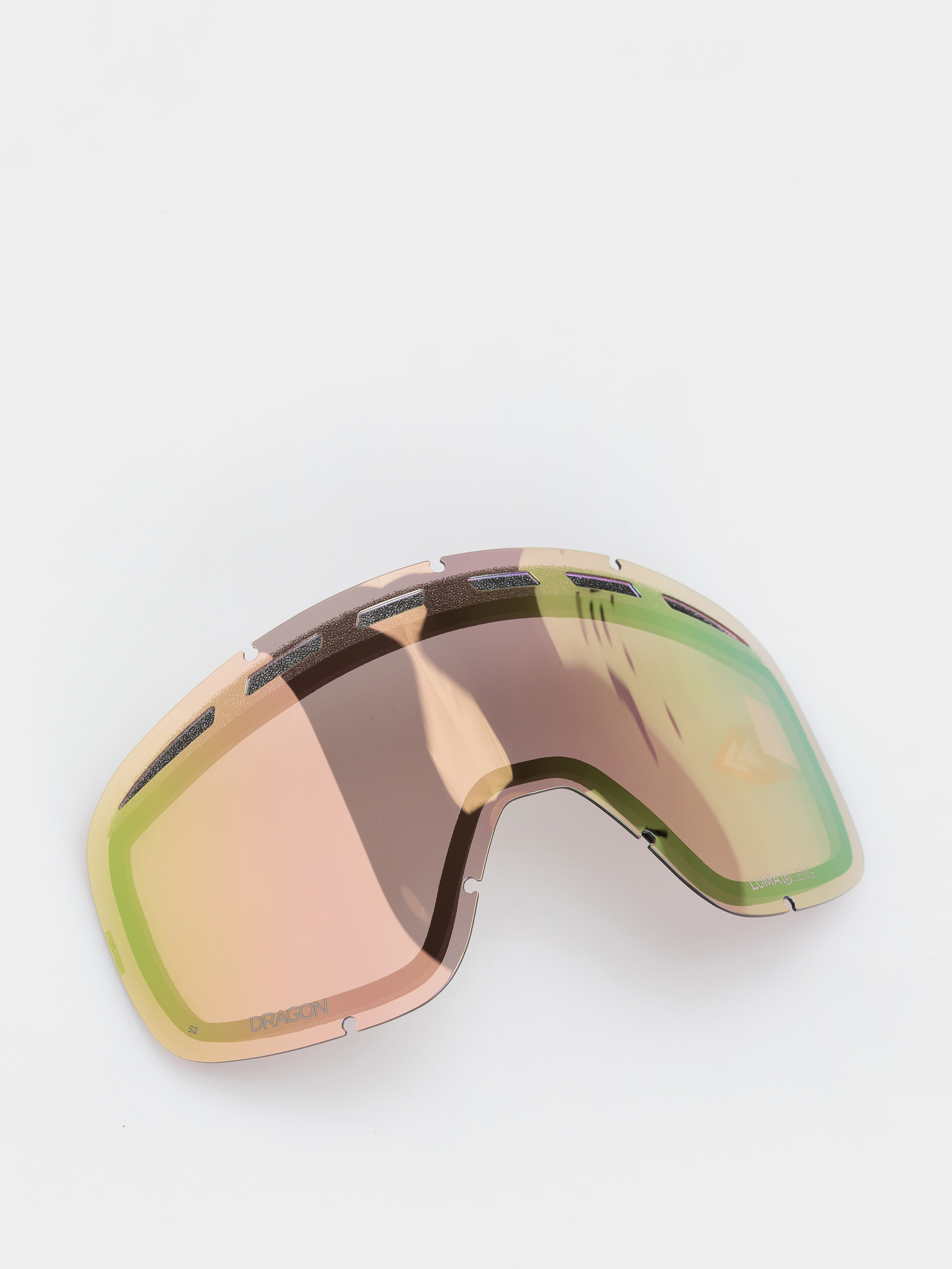 Náhradné sklá k okuliarom Dragon D1 (lumalens rose gold ion)