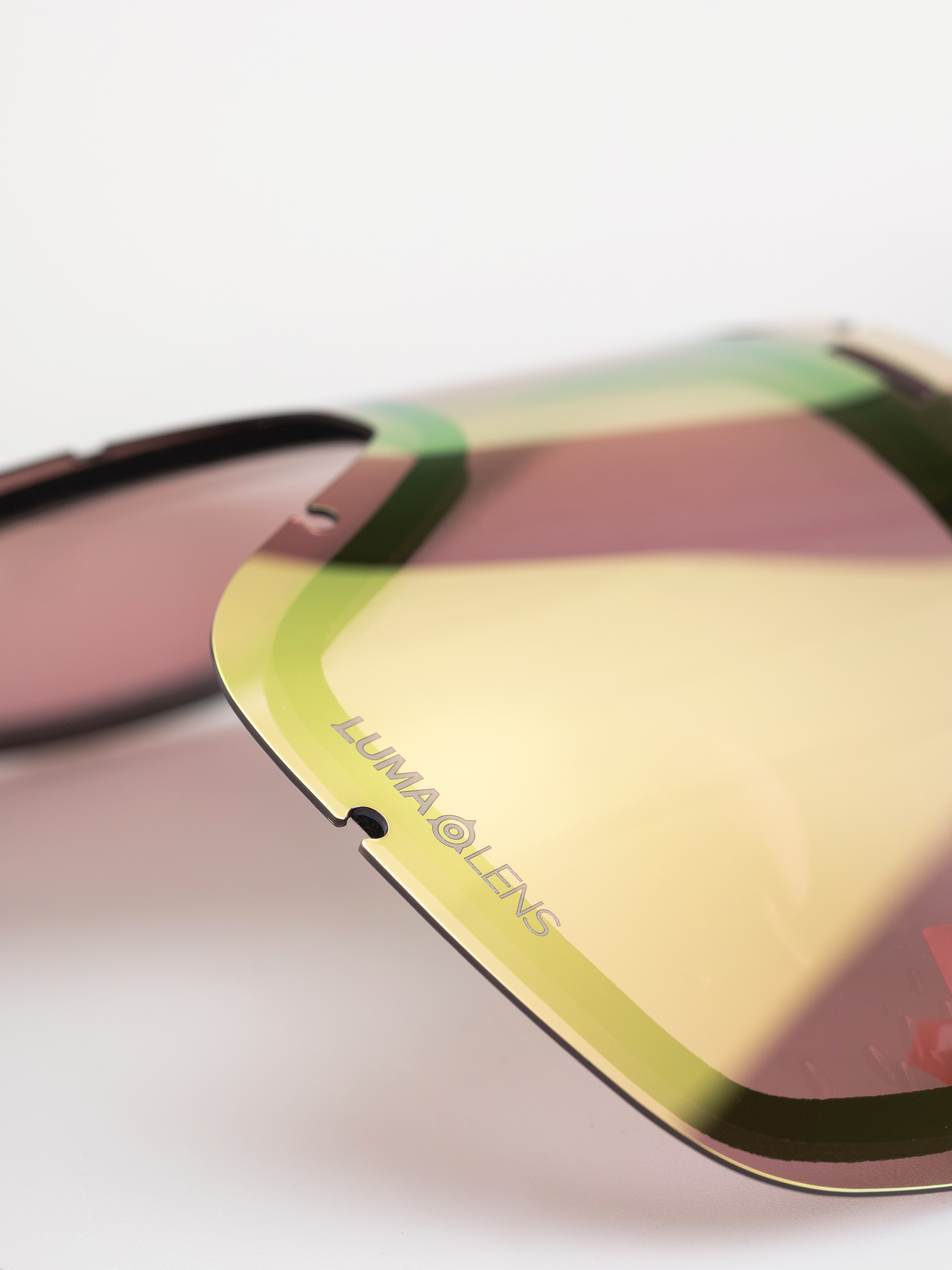 Náhradné sklá k okuliarom Dragon D1 (lumalens rose gold ion)