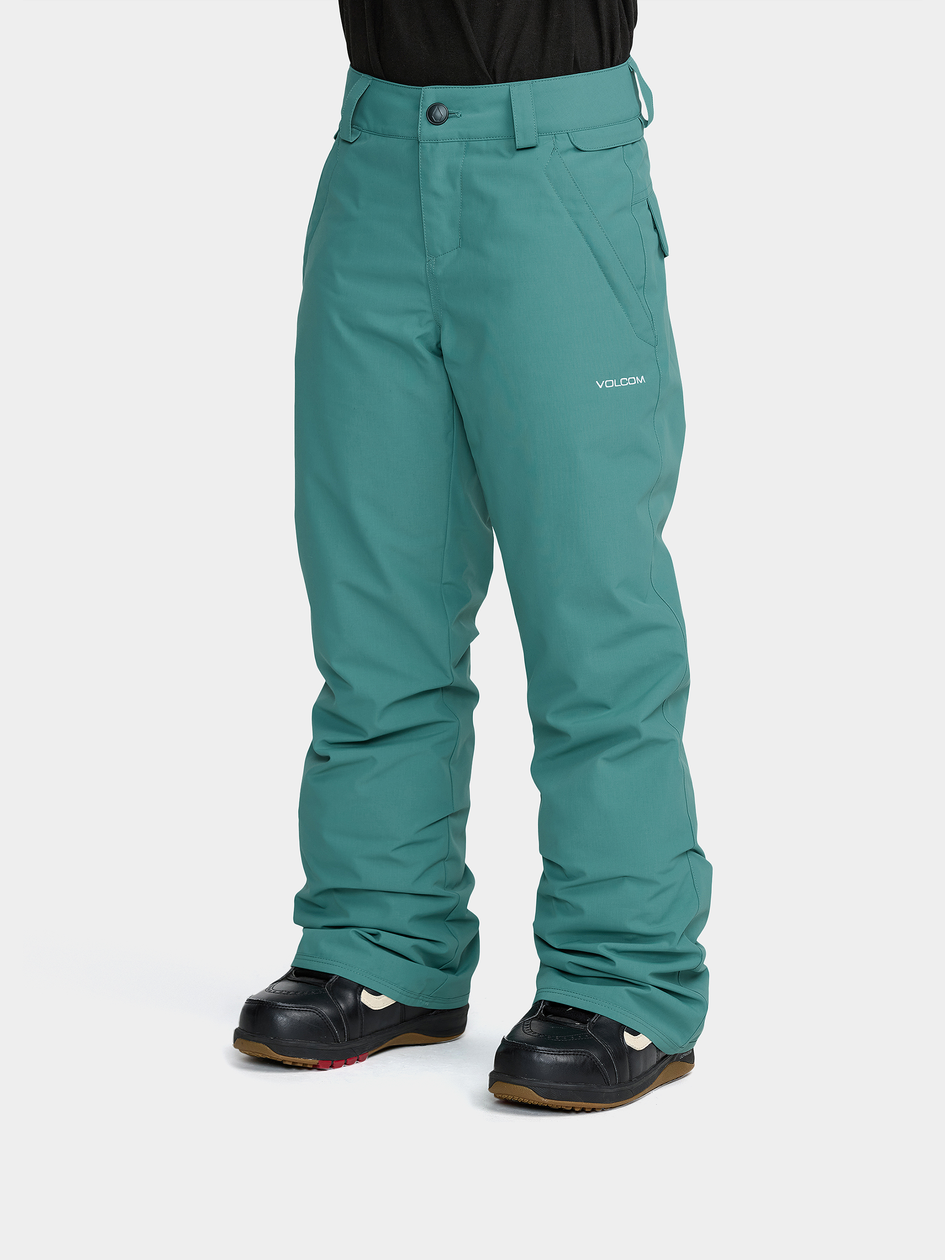 Snowboardové nohavice Volcom Frostique Ins JR (spruce green)