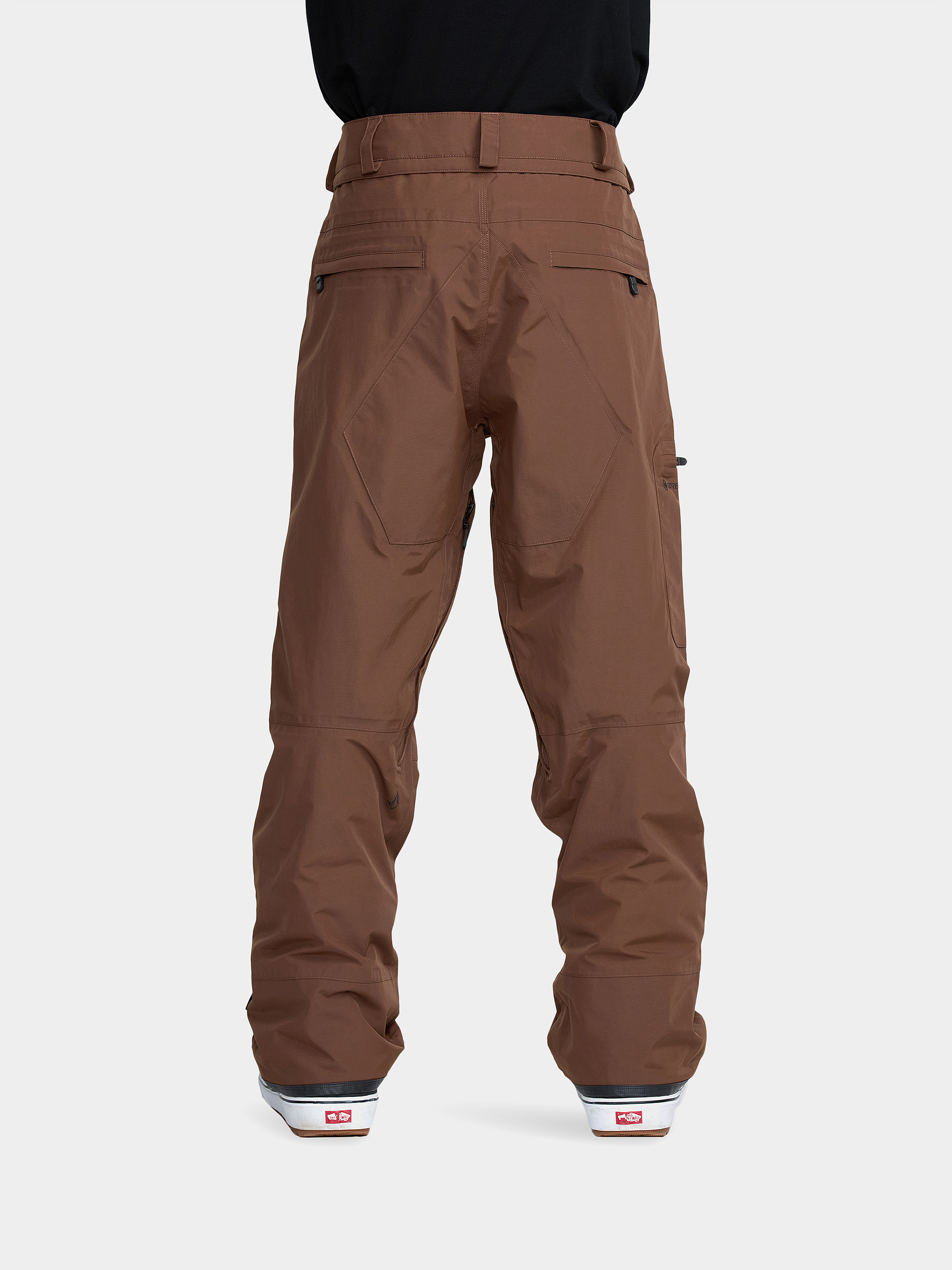 Pánske Snowboardové nohavice Volcom L Gore Tex (brown)