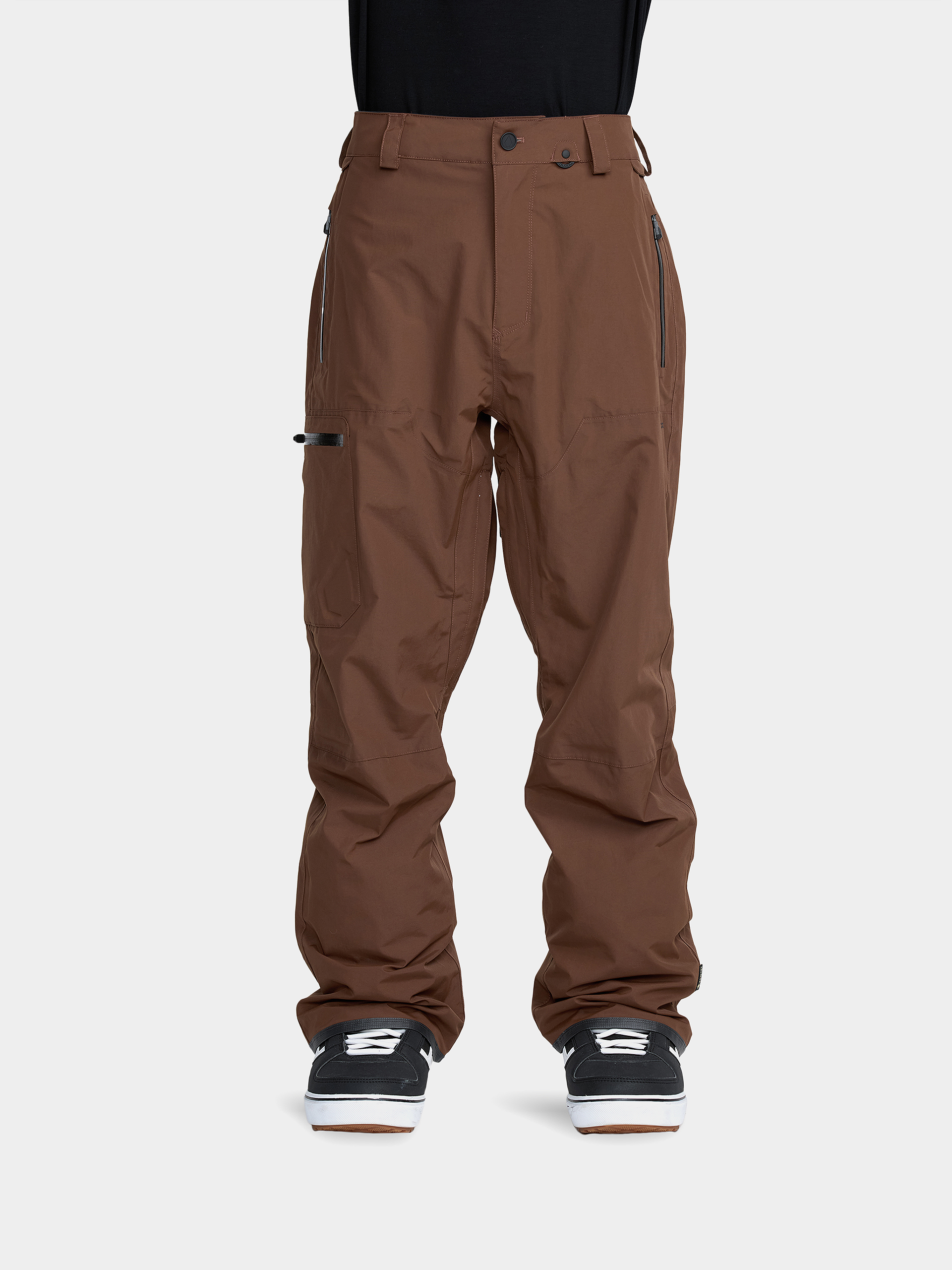 Snowboardové nohavice Volcom L Gore Tex (brown)
