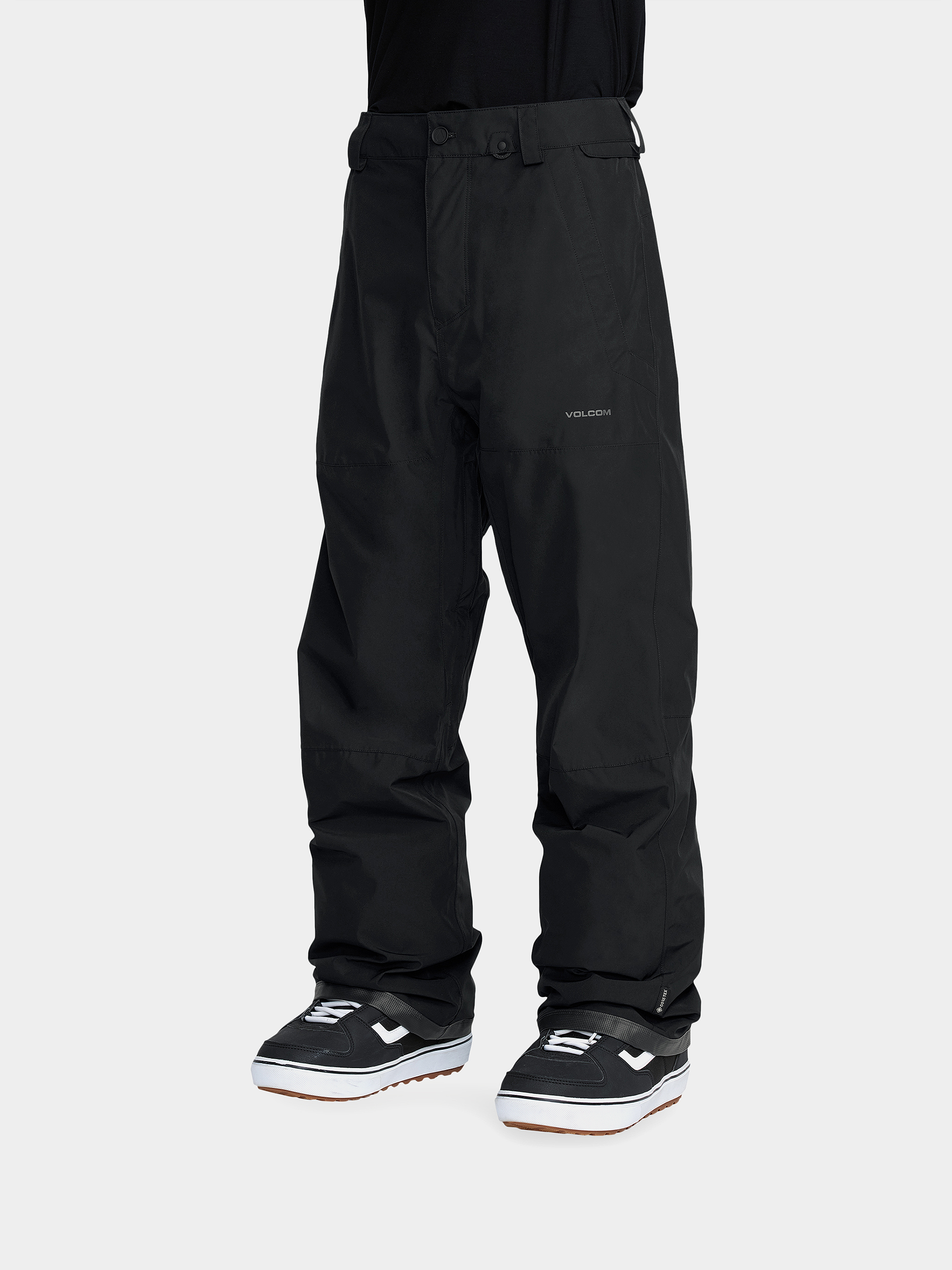 Pánske Snowboardové nohavice Volcom Dua Gore Tex (black)
