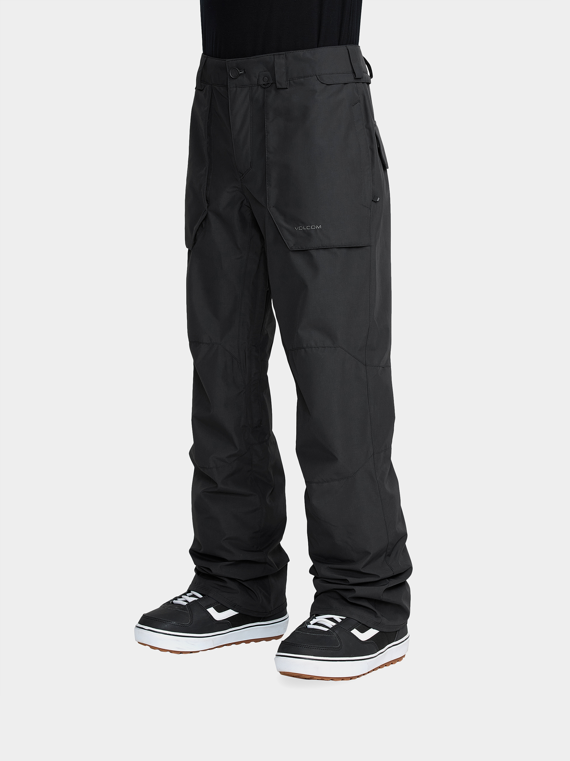 Pánske Snowboardové nohavice Volcom Roan (black)