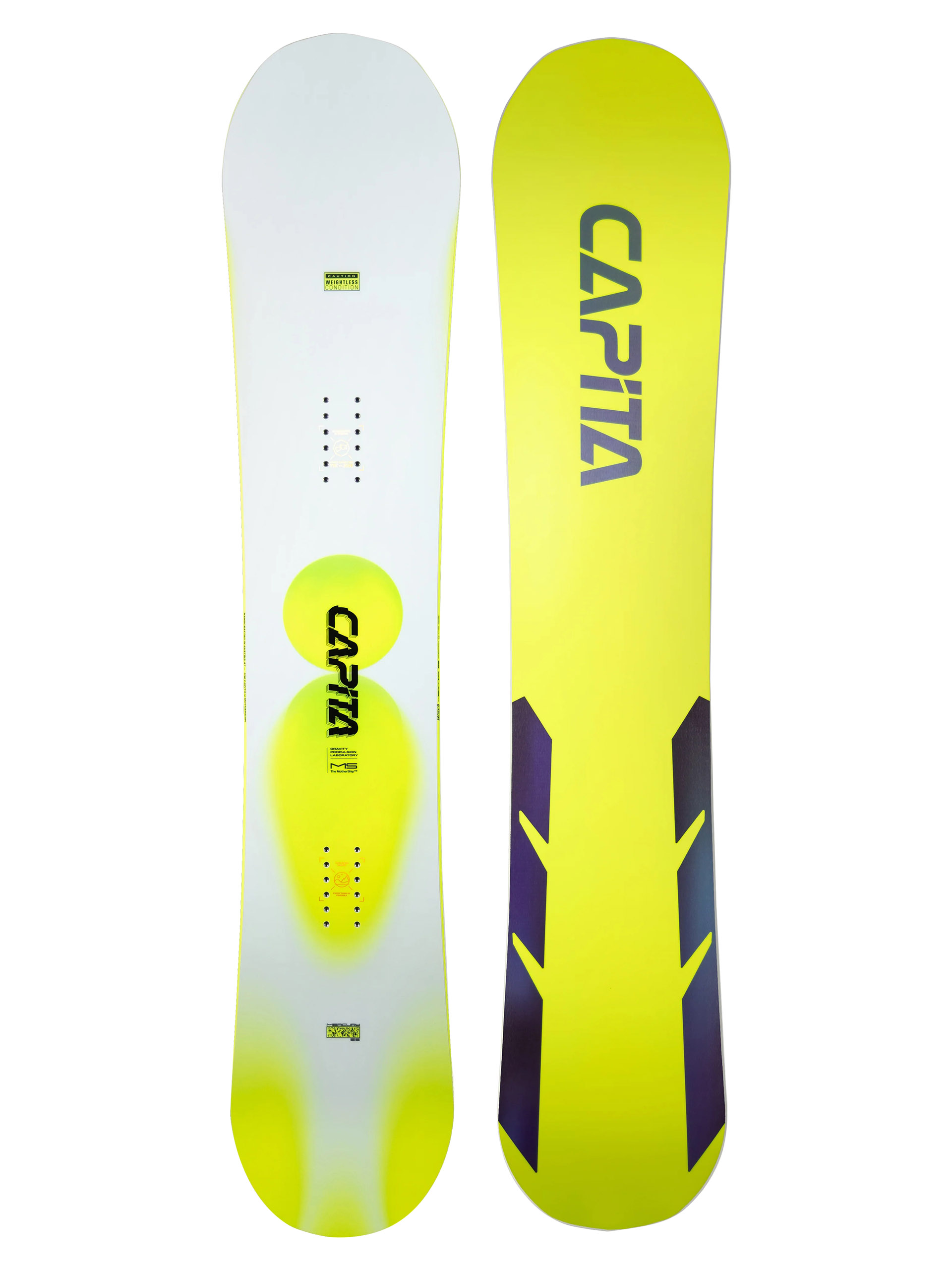 Snowboard Capita Mercury (yellow/navy)