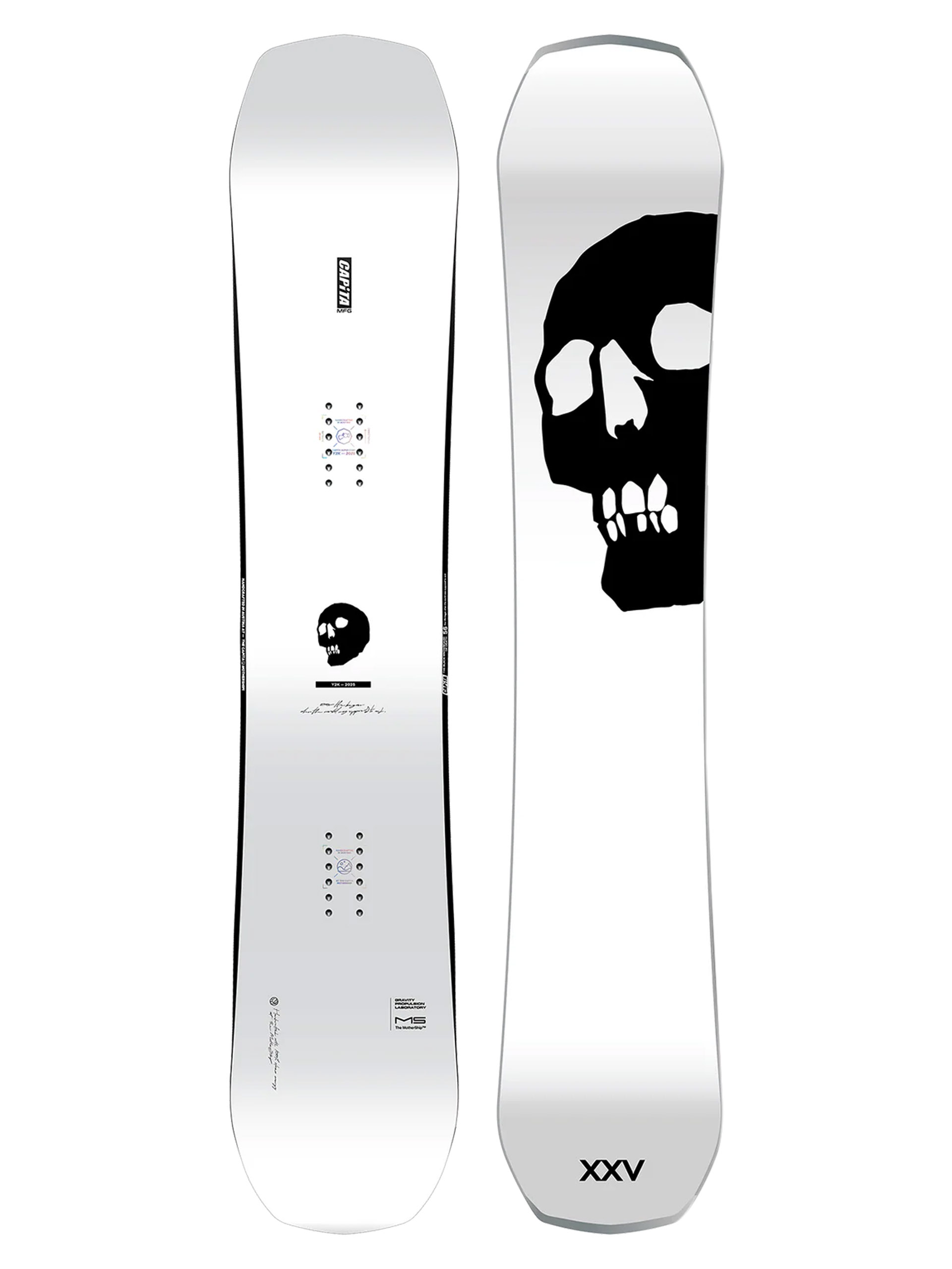 Snowboard Capita The Black Snowboard Of Death (white/black)