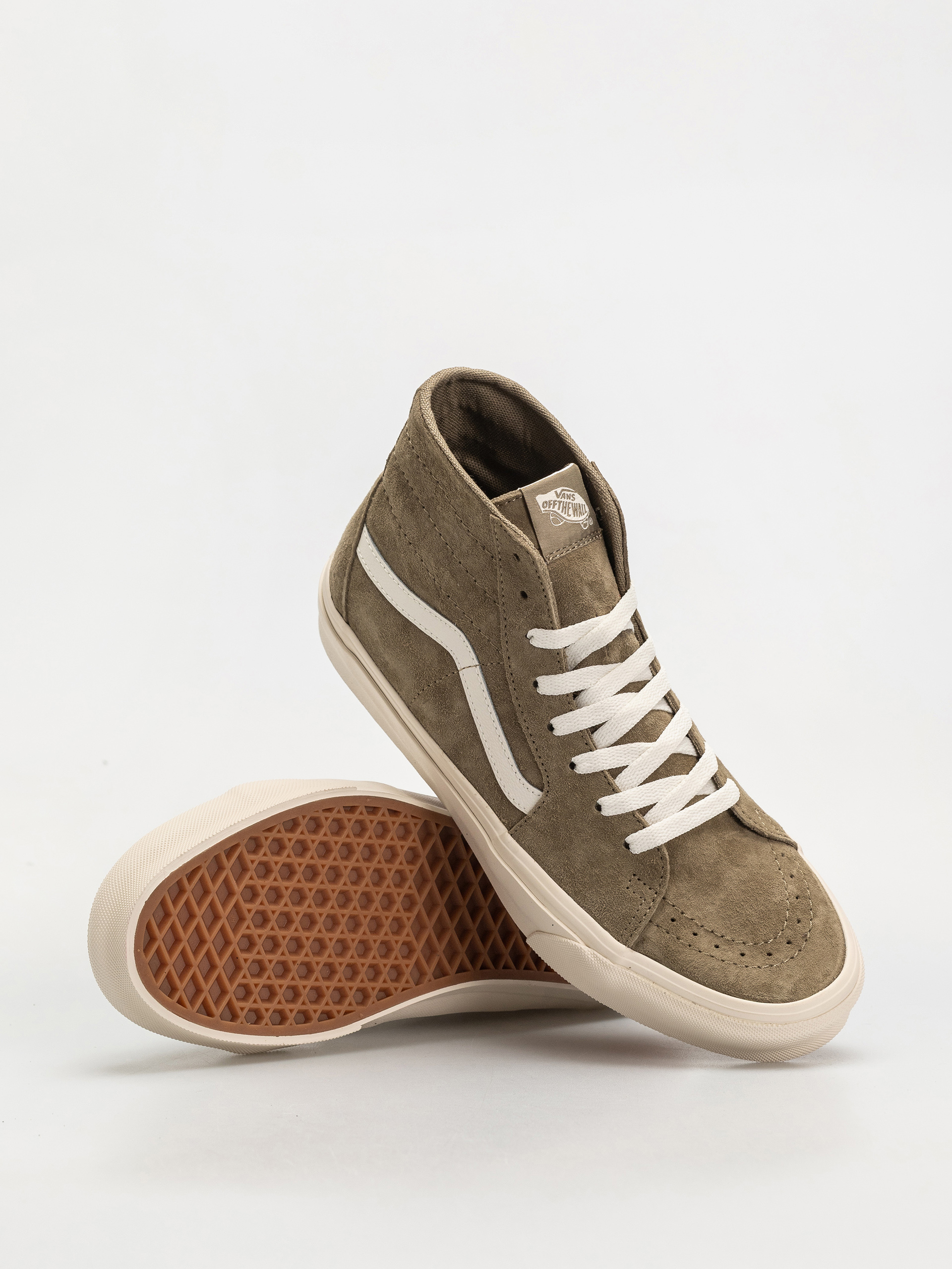 Topánky Vans Sk8 Hi Tapered (pig suede bay leaf)