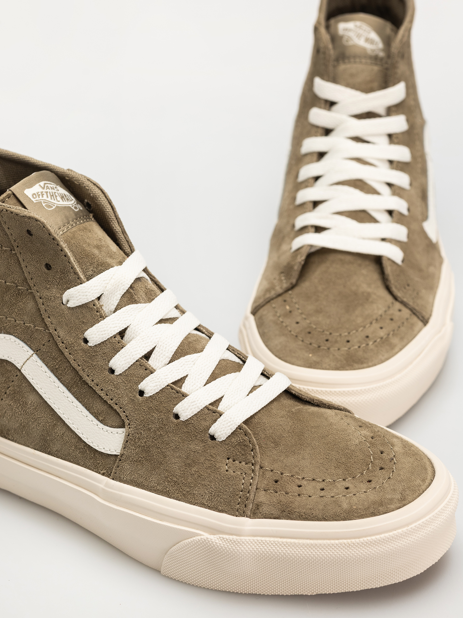 Topánky Vans Sk8 Hi Tapered (pig suede bay leaf)