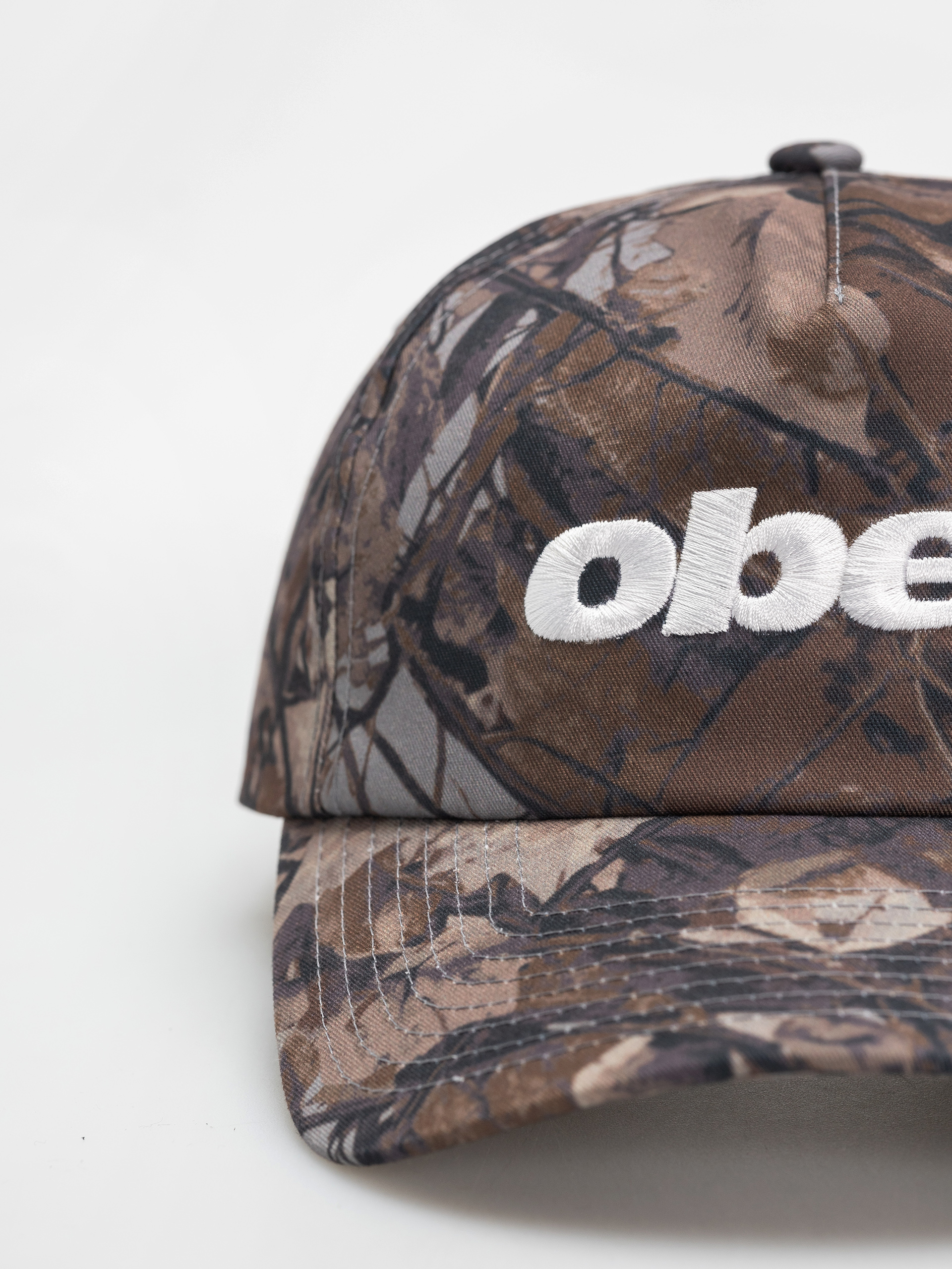 Šiltovka OBEY Obey Delta 5 Panel Strapback (fence camo multi)
