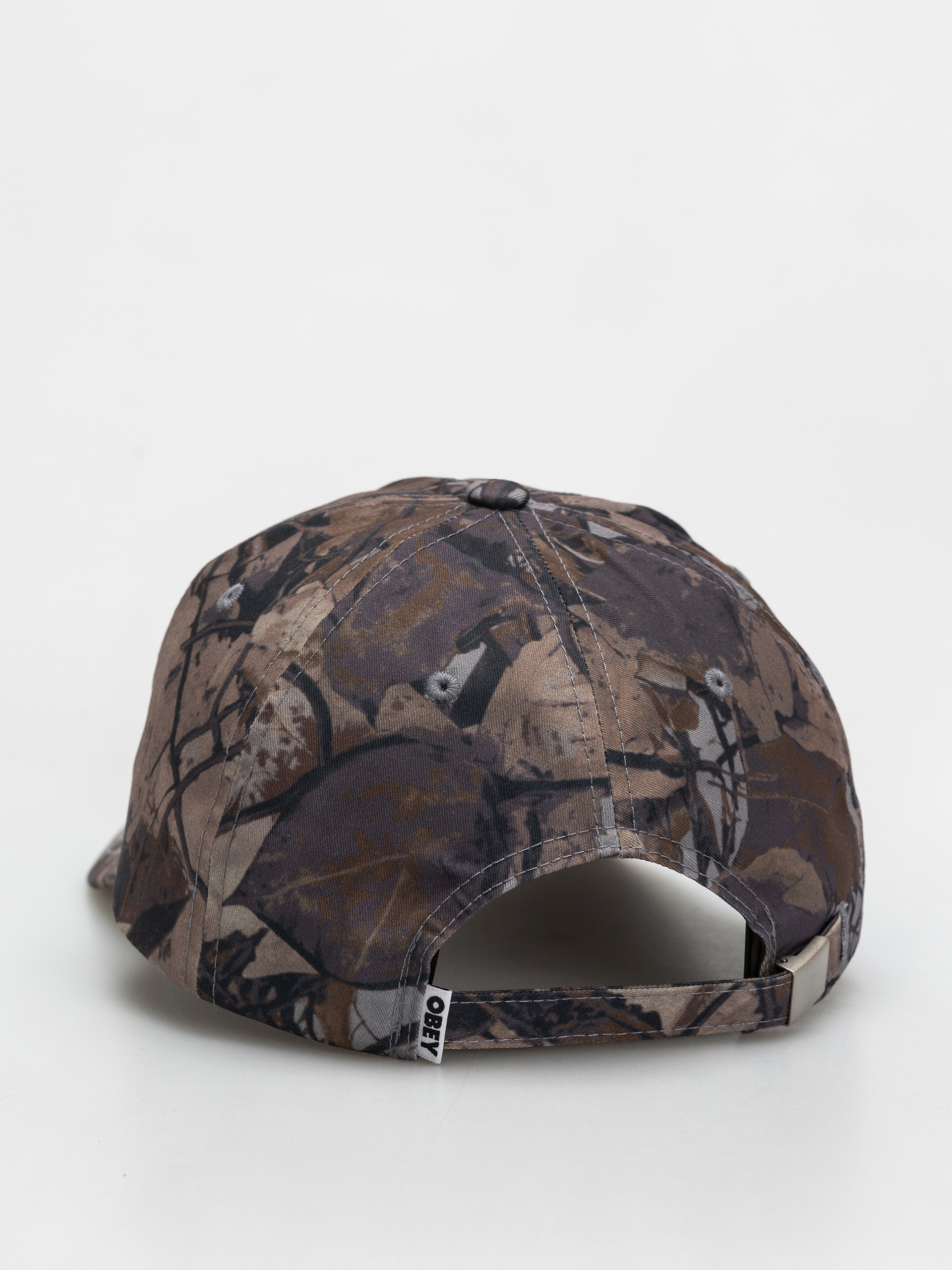 Šiltovka OBEY Obey Delta 5 Panel Strapback (fence camo multi)