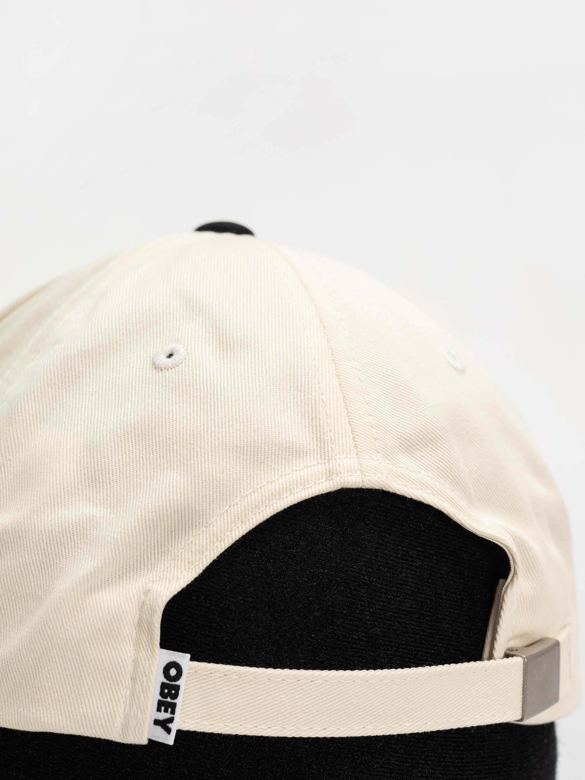 Šiltovka OBEY Obey Delta 5 Panel Strapback (unbleached multi)