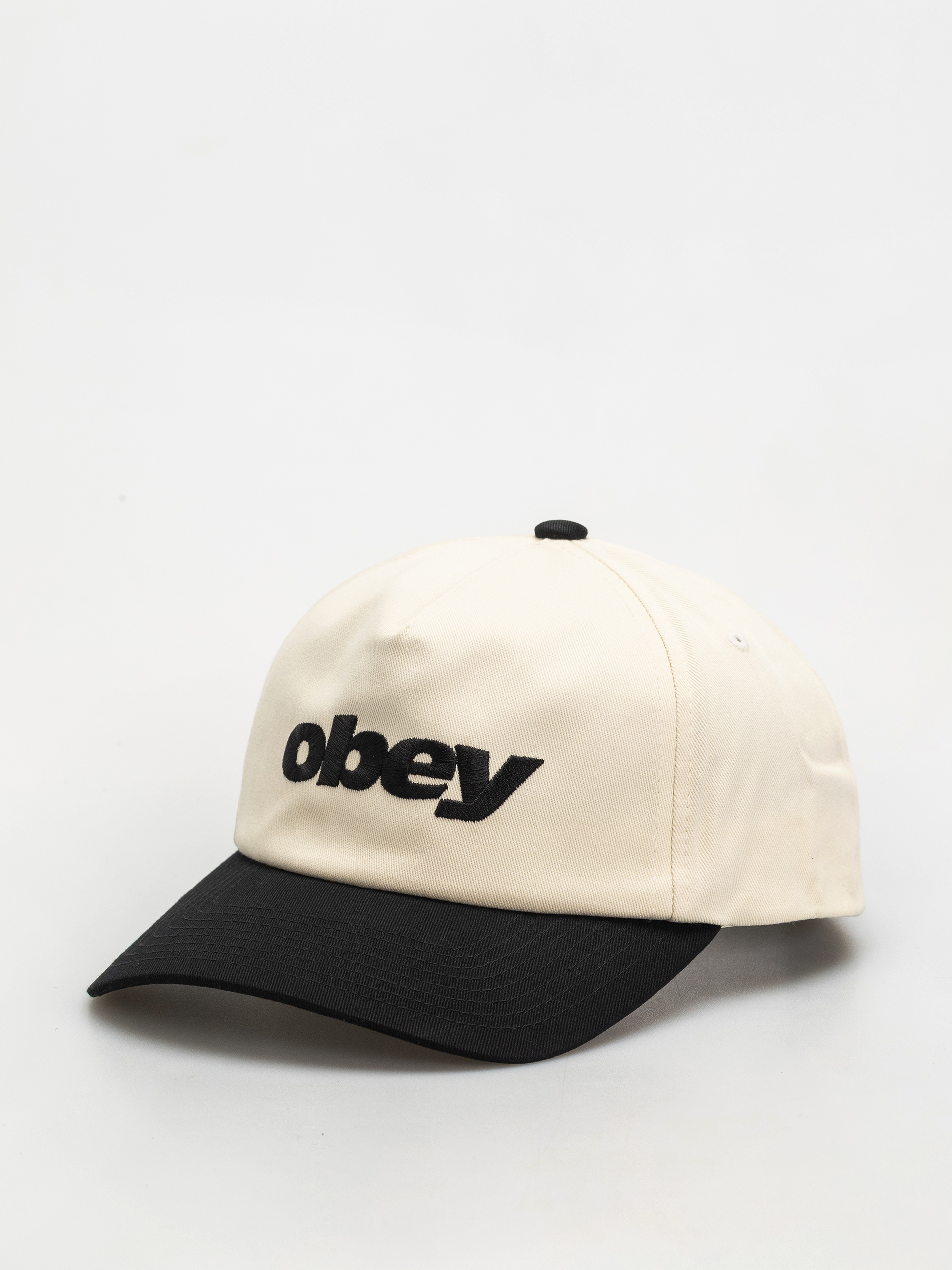 Šiltovka OBEY Obey Delta 5 Panel Strapback (unbleached multi)