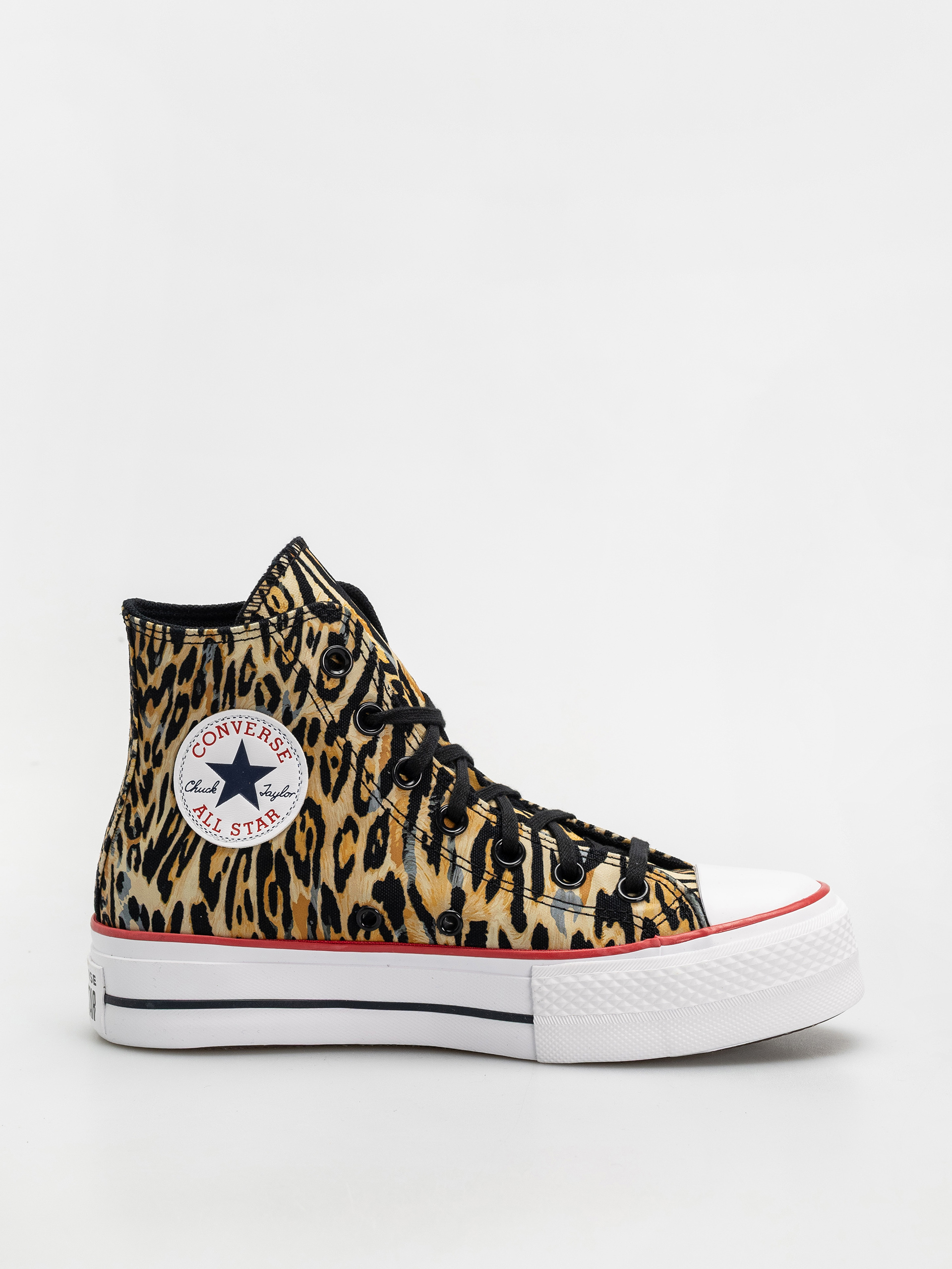 Tenisky Converse Chuck Taylor All Star Lift Hi Wmn (black/white/red)
