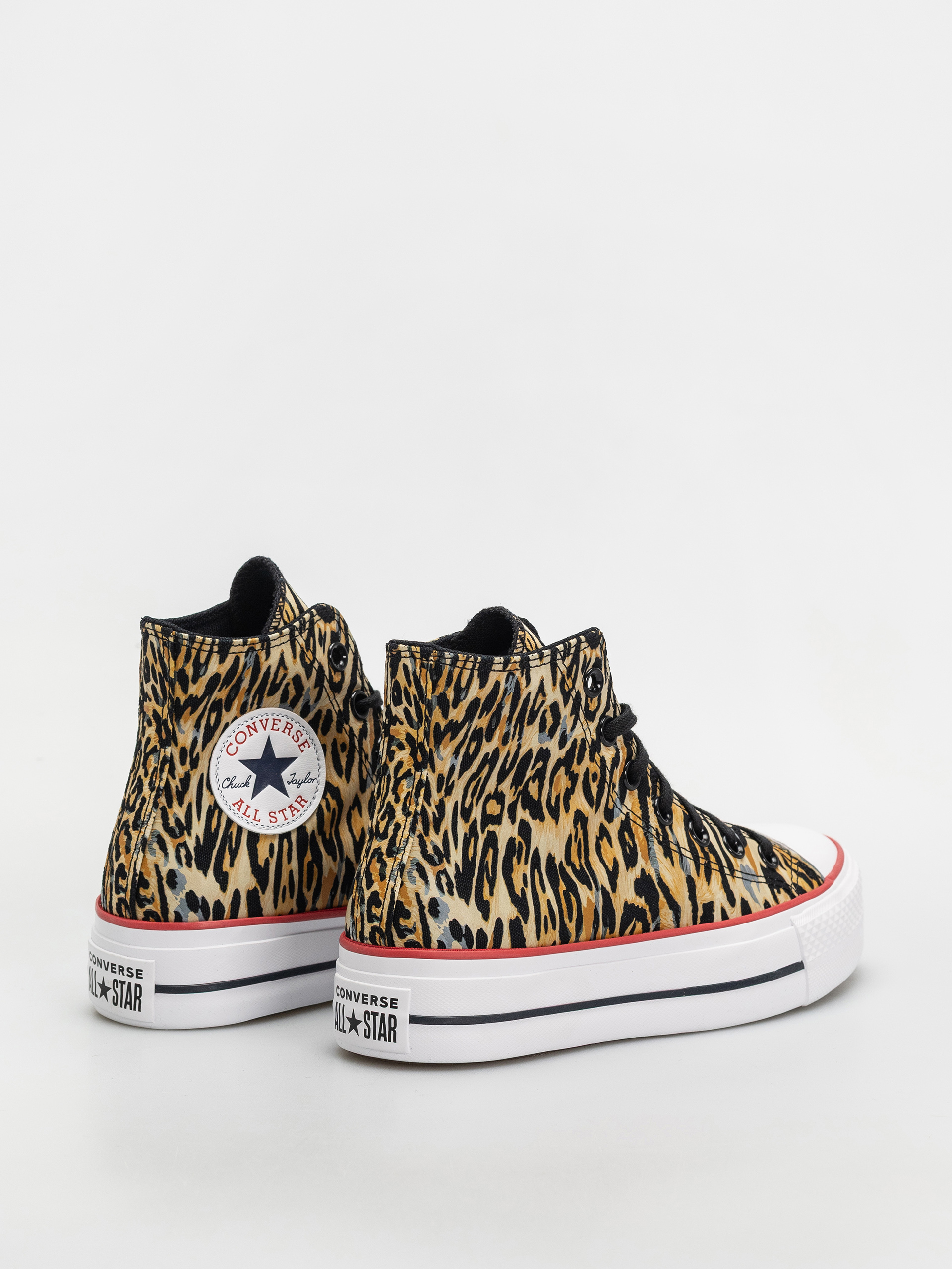 Tenisky Converse Chuck Taylor All Star Lift Hi Wmn (black/white/red)