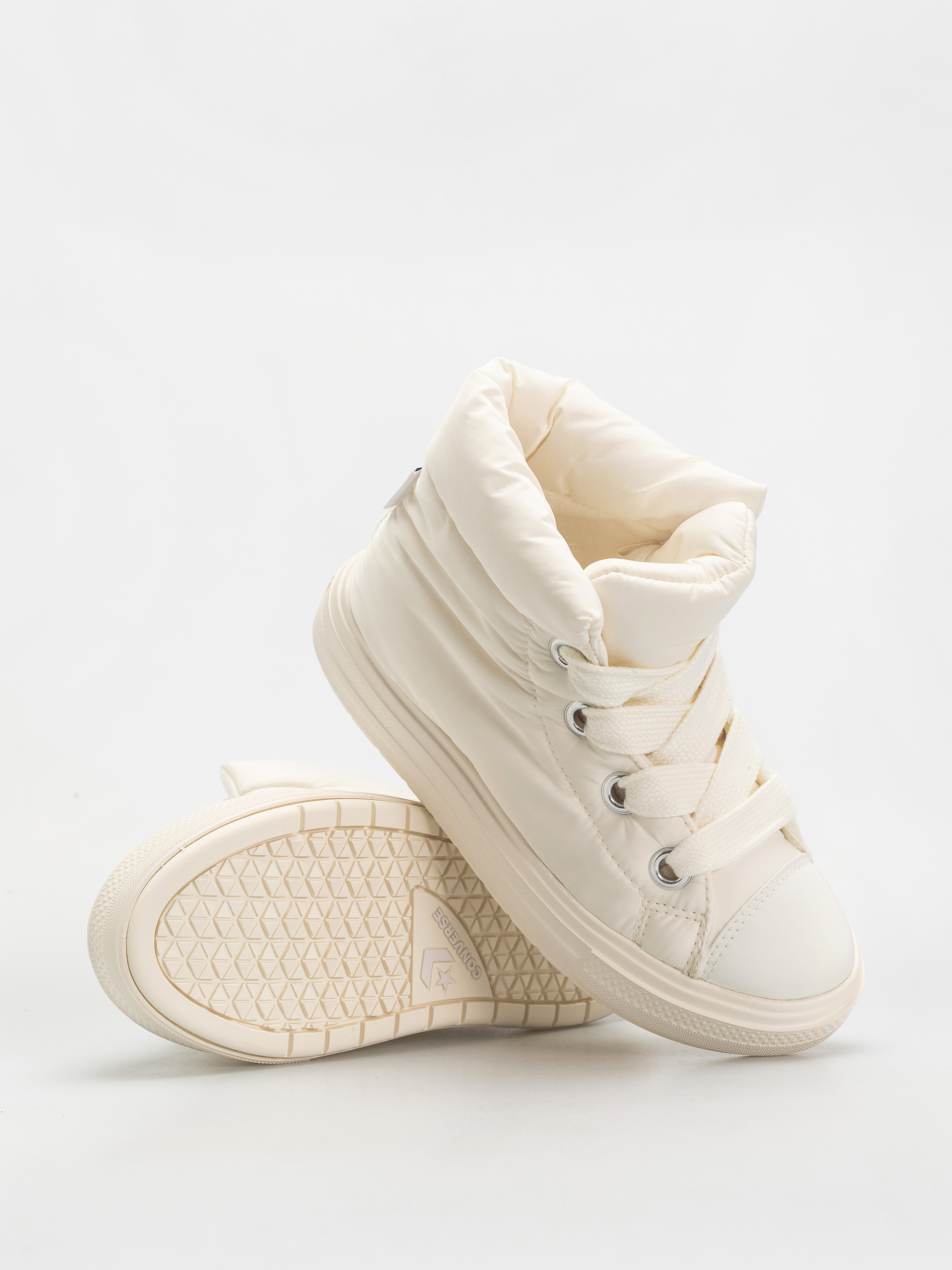 Topánky Converse Chuck Taylor All Star Elements Boot Mid (egret/egret/black)