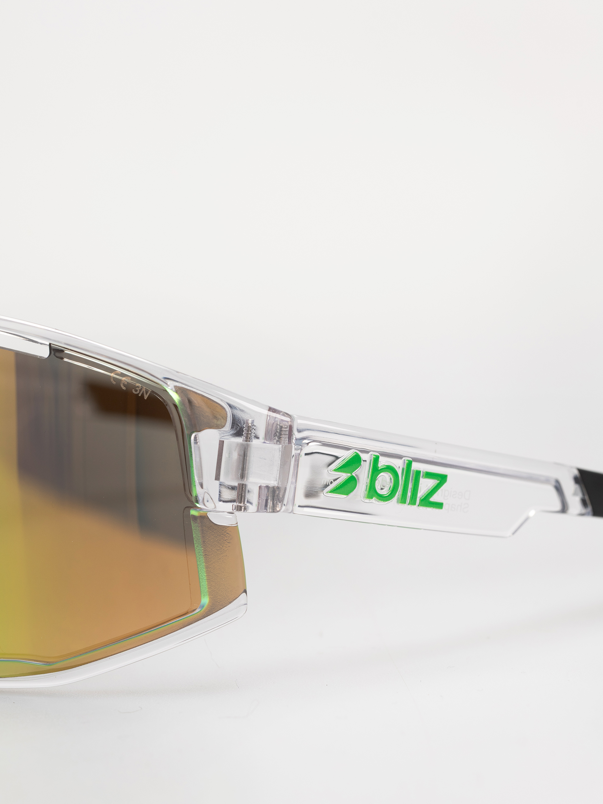 Slnečné okuliare Bliz Fusion (transparent white/brown w green multi)