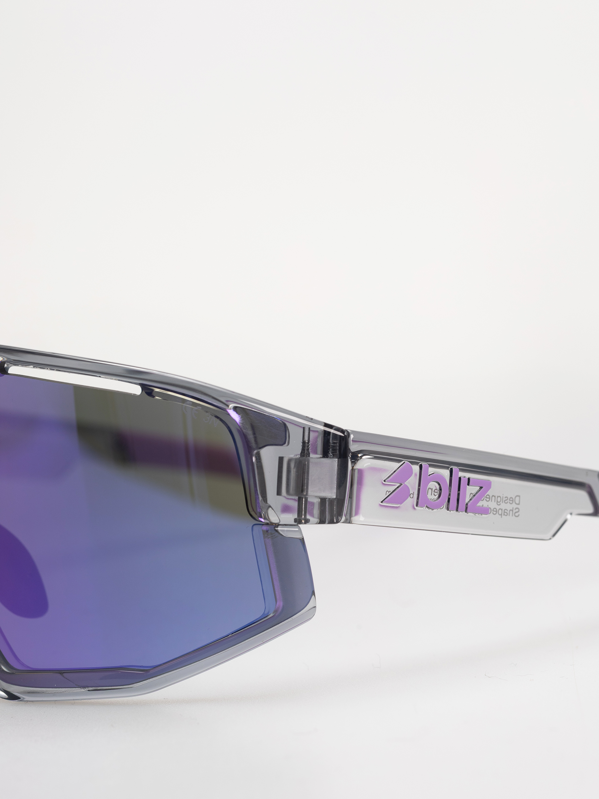 Slnečné okuliare Bliz Fusion Small (crystal black/grey w putple multi)