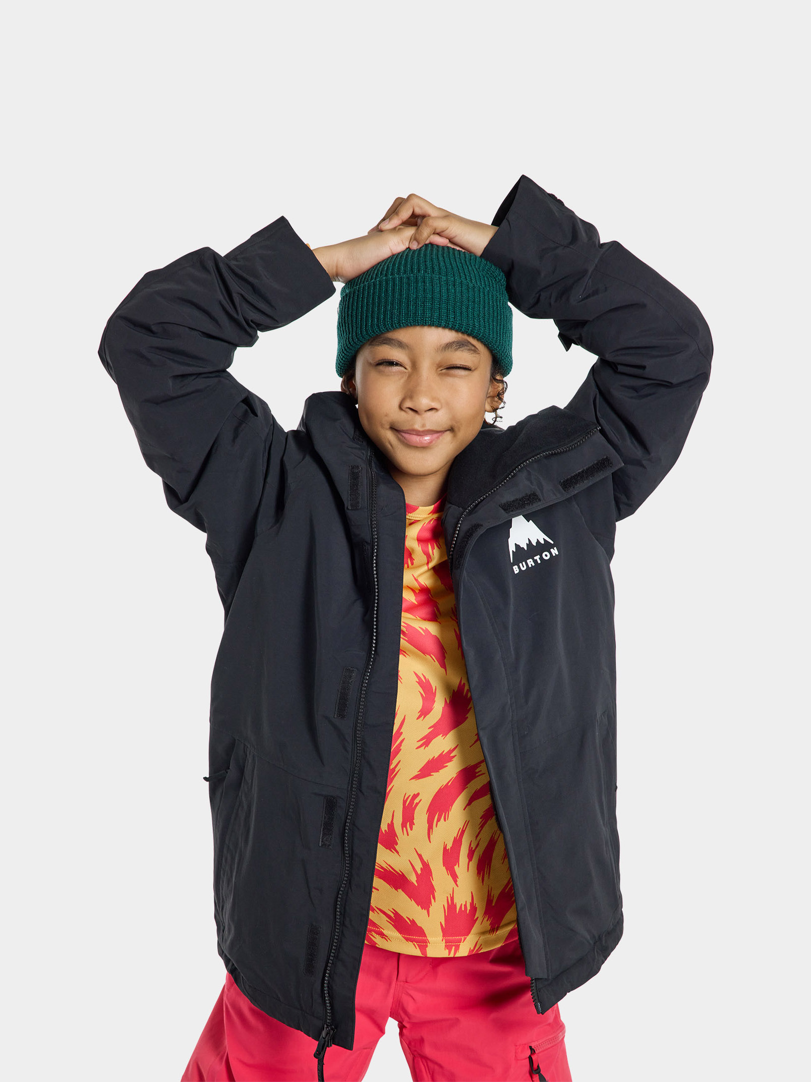 Snowboardovu00e1 bunda Burton Skimmer 2L JR (true black)