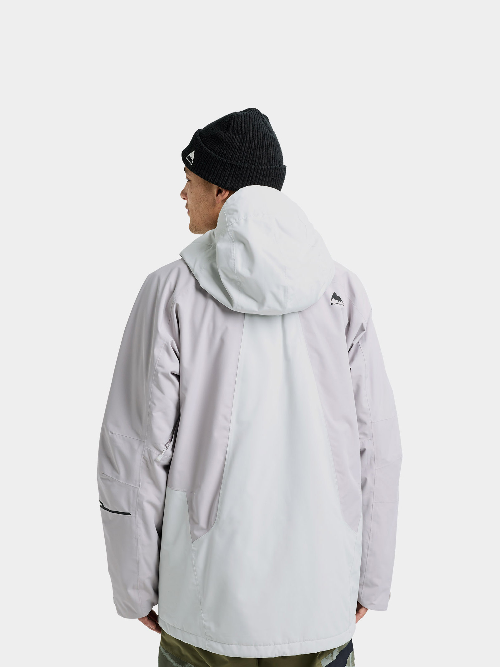 Pánska Snowboardová bunda Burton Reserve 2L Insulated (gray cloud/washed lavender)