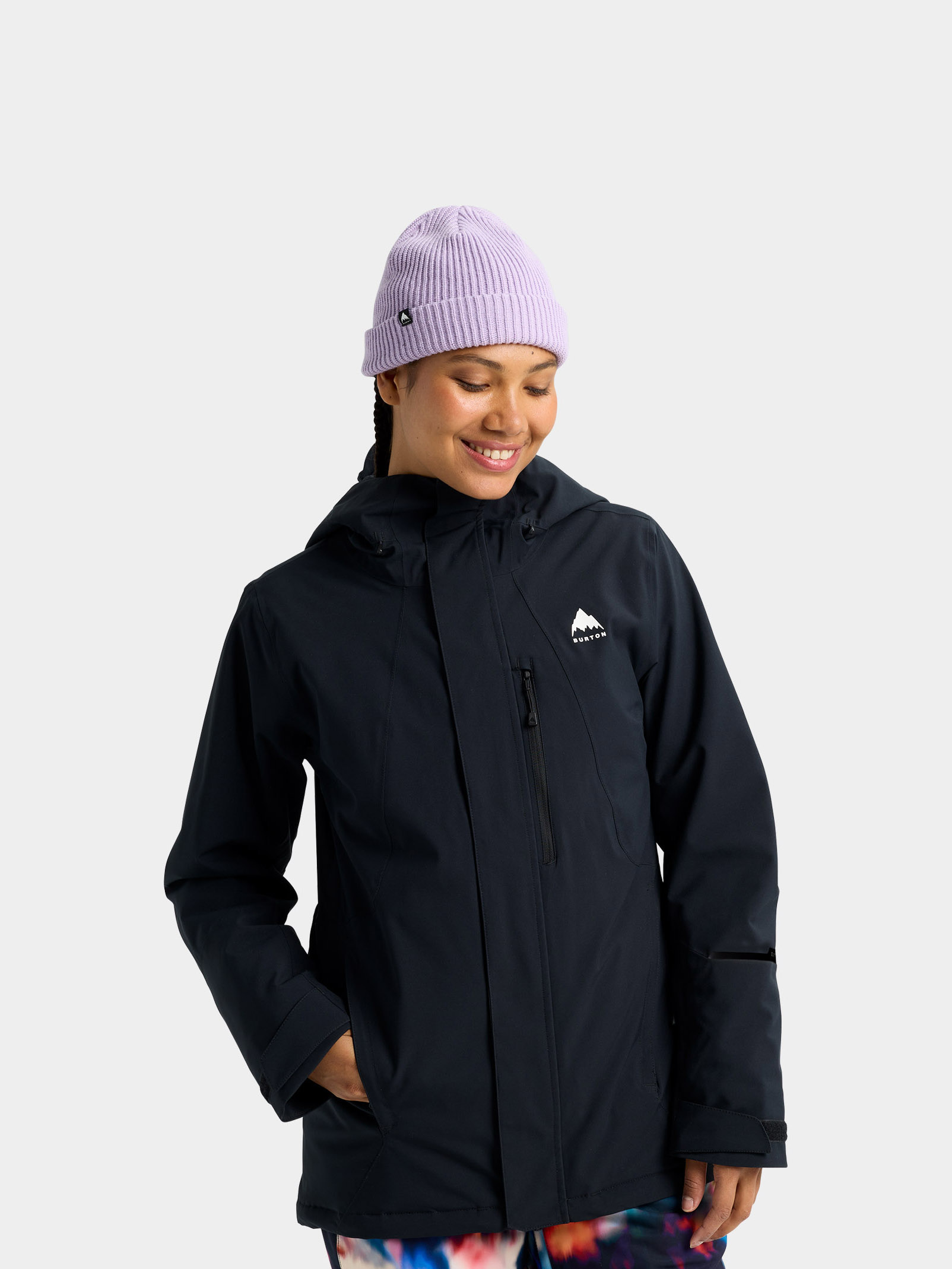 Snowboardová bunda Burton Reserve 2L Ins Stretch Wmn (true black)