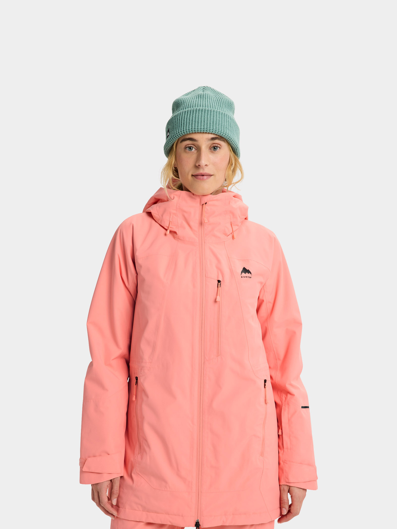 Snowboardová bunda Burton Reserve 2L Insulated Wmn (sunrise coral)