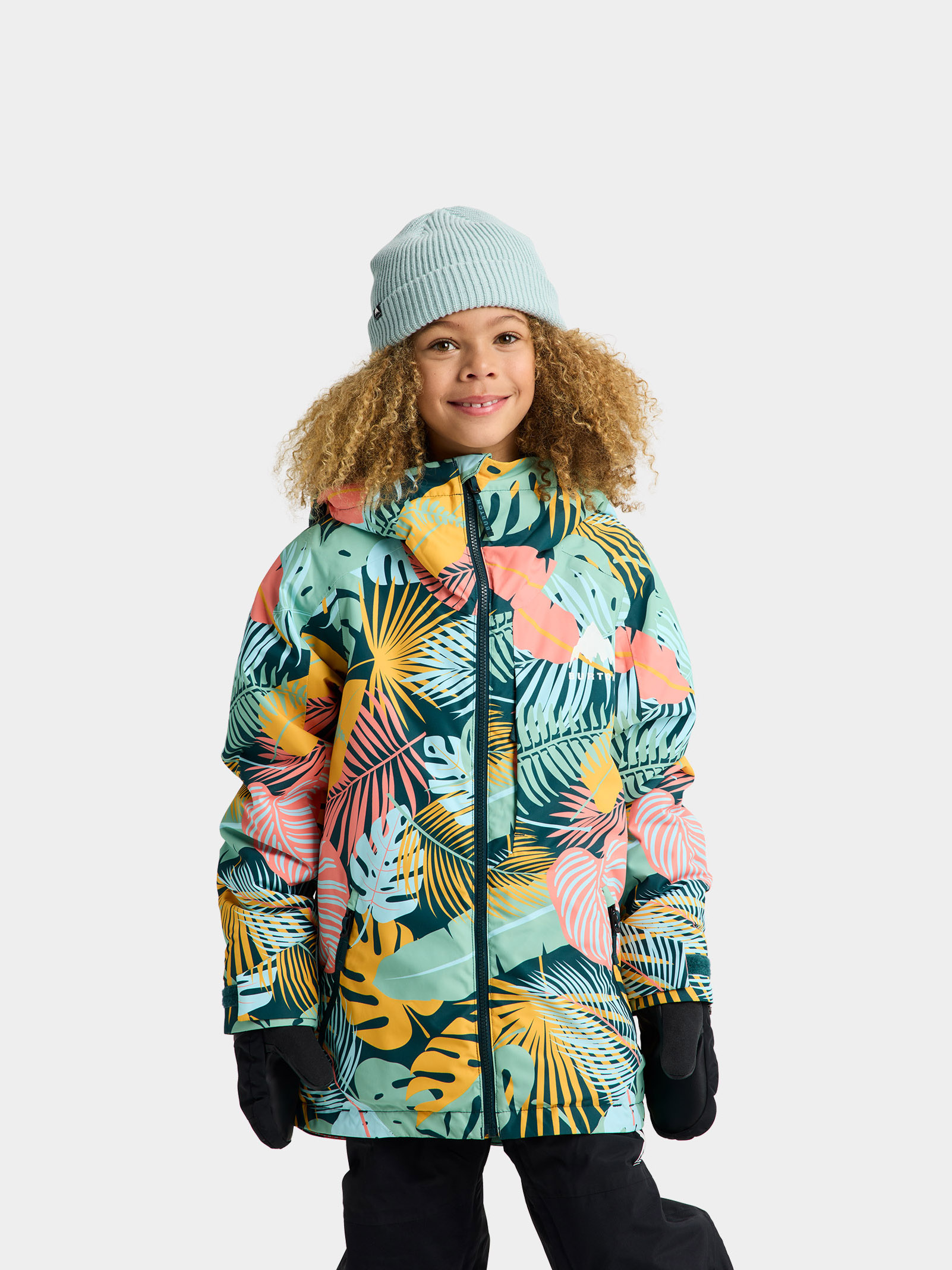 Snowboardová bunda Burton Hillslope JR (oversized tropical)