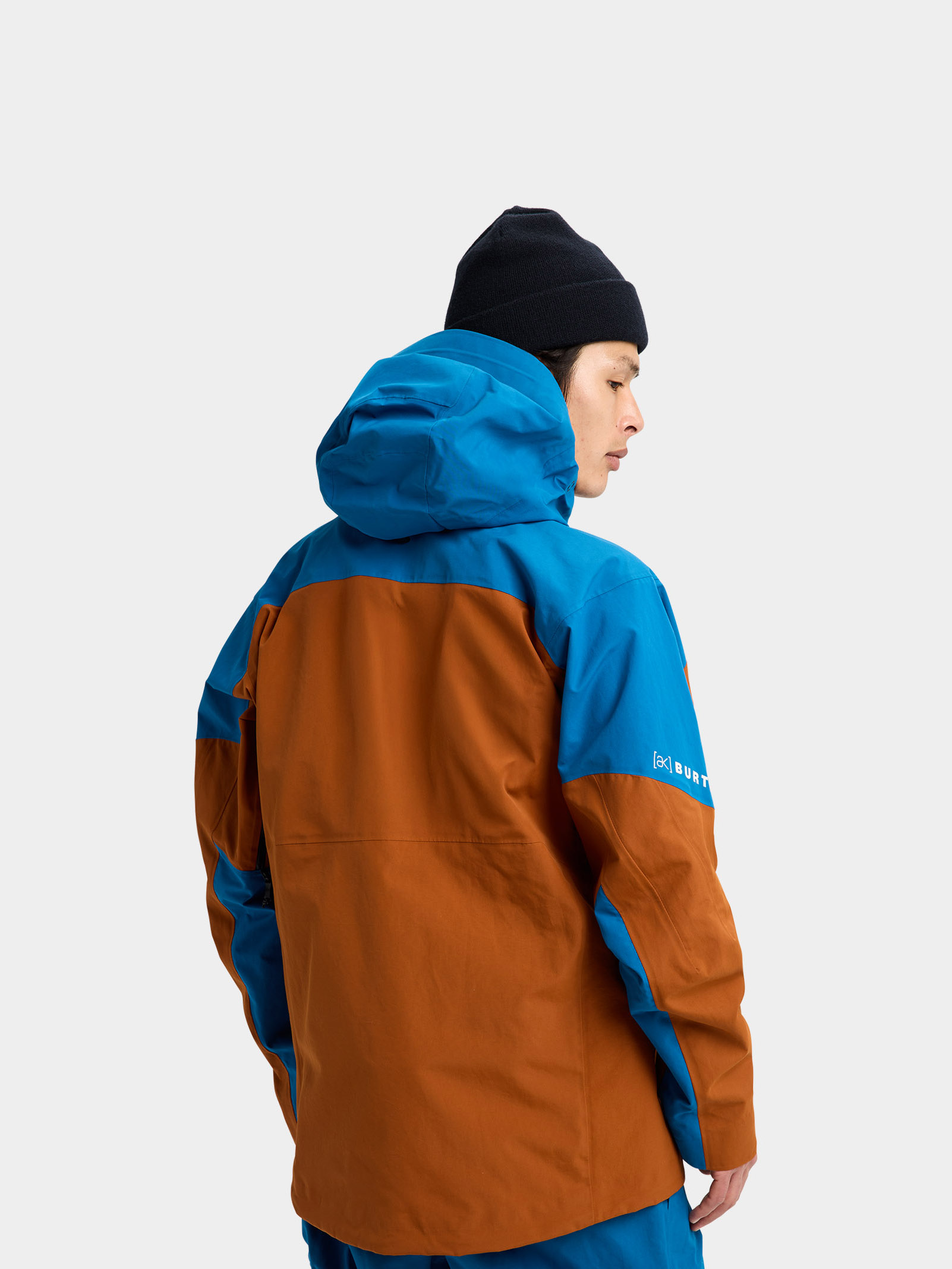 Pánska Snowboardová bunda Burton Ak Gore Tex Cyclic 2L (chestnut brown/blue teal)
