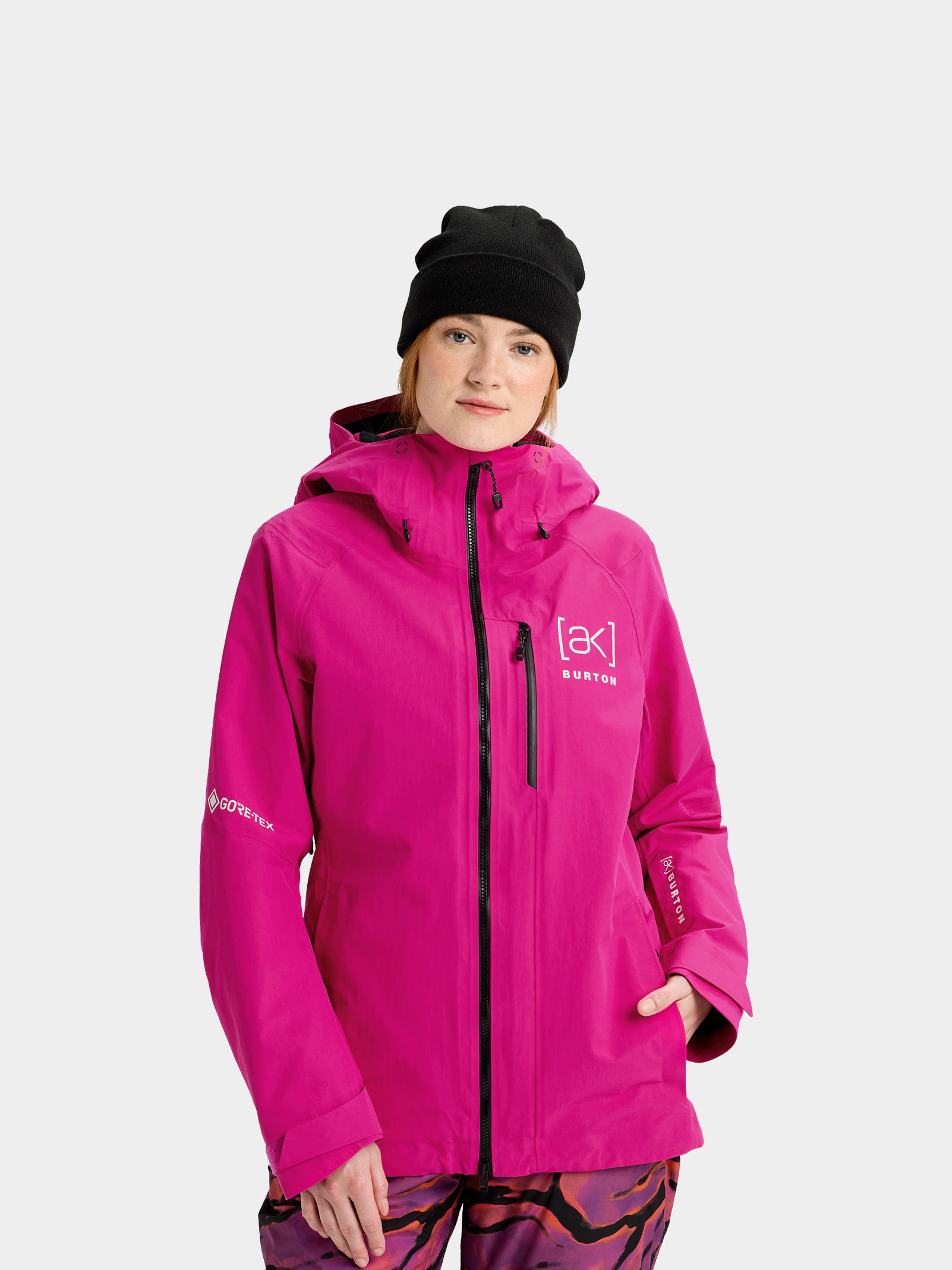 Snowboardová bunda Burton Ak Gore Tex Upshift 2L Wmn (very berry)