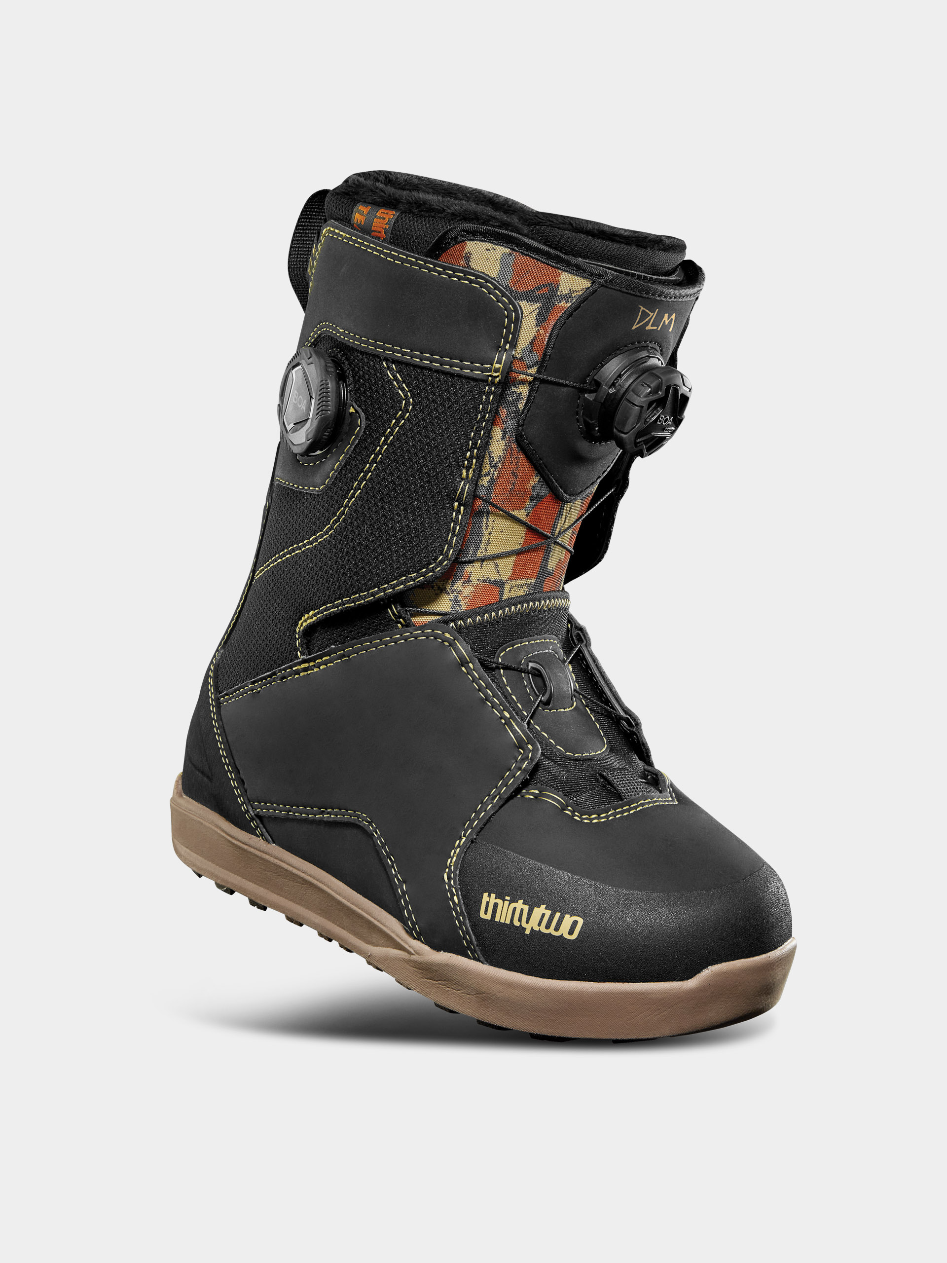 Obuv na snowboard ThirtyTwo Lashed Double Boa Melancon Wmn (black/gum)