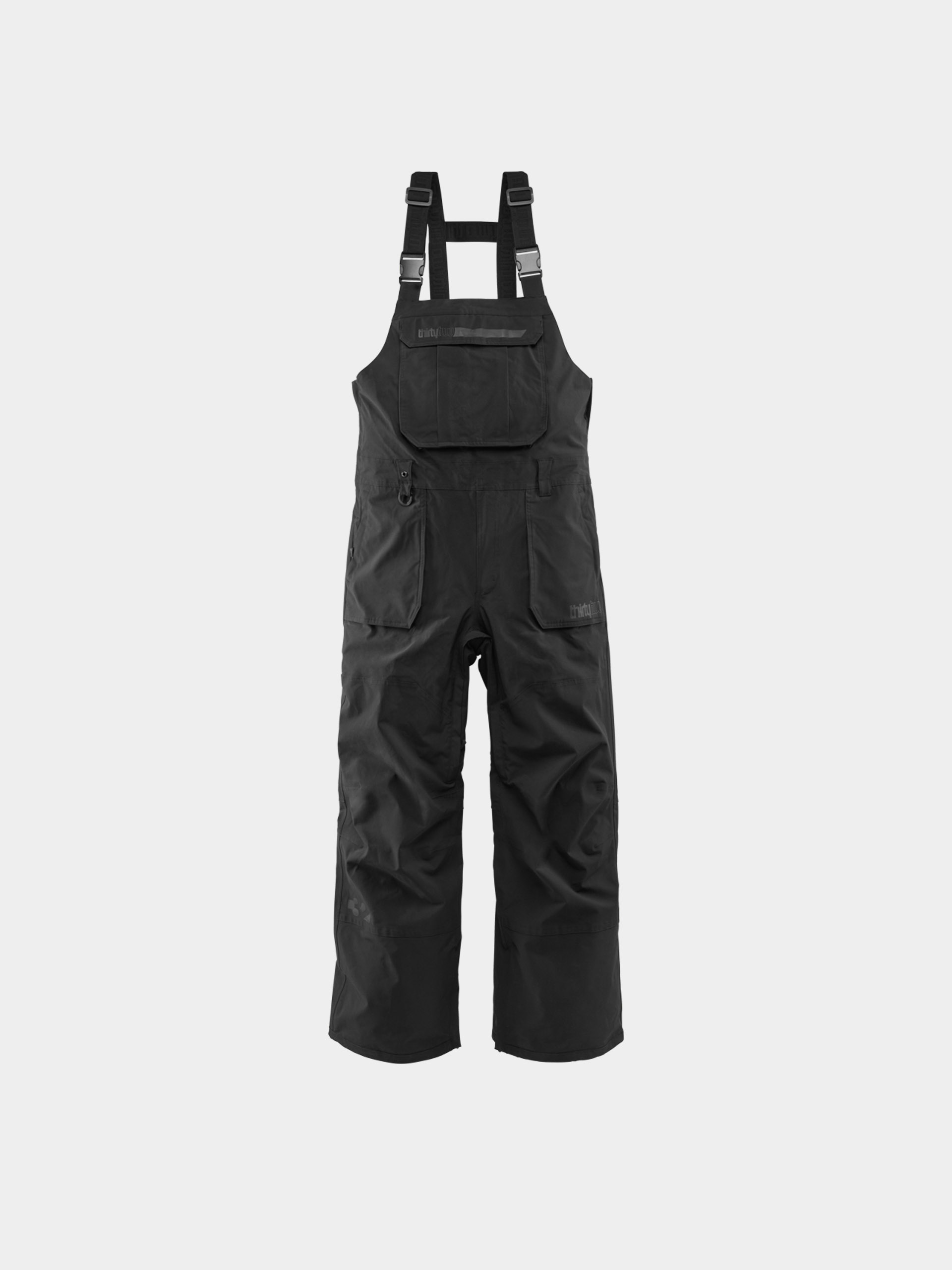 Snowboardovu00e9 nohavice ThirtyTwo Basement Bib (black)