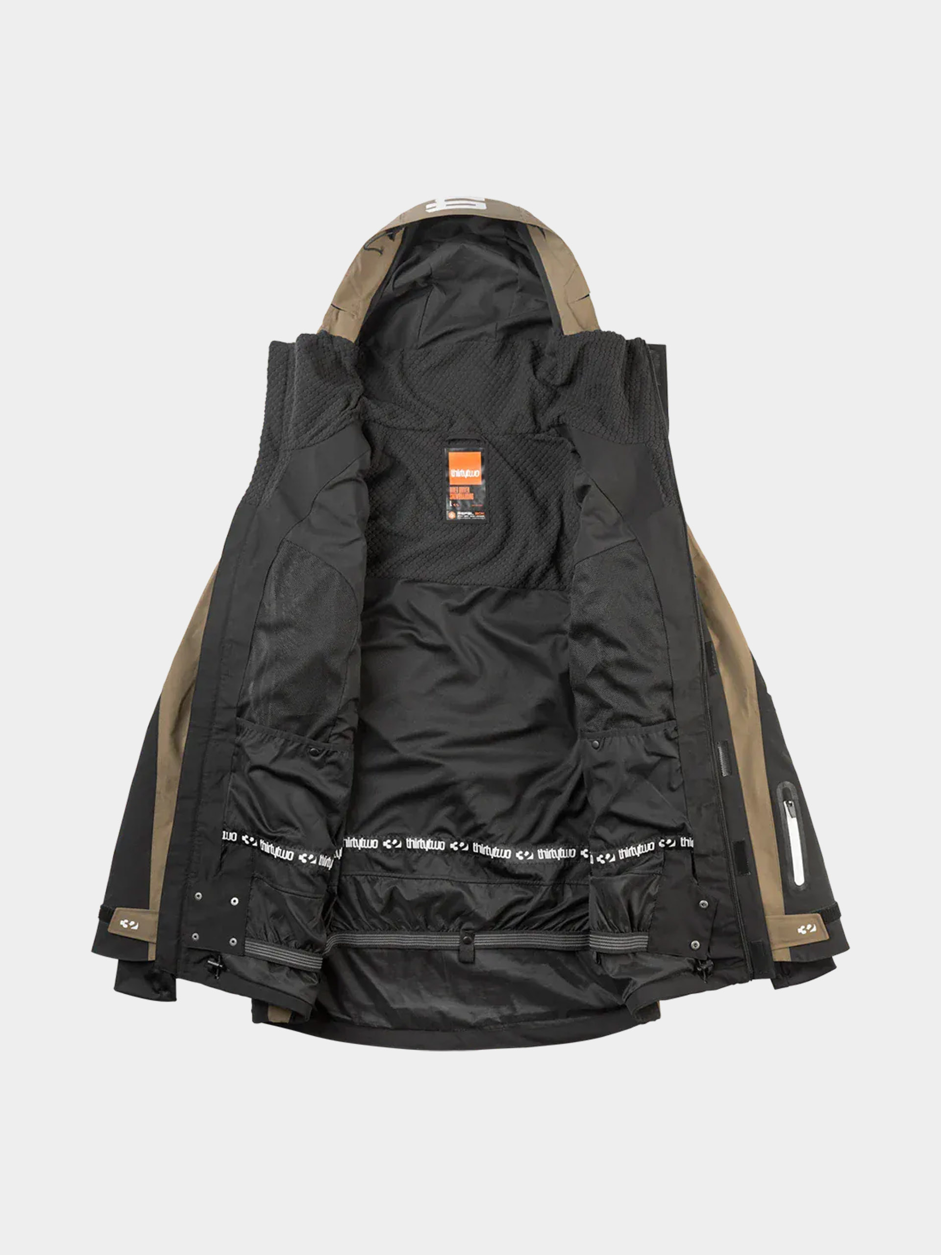 Pánska Snowboardová bunda ThirtyTwo Deep Creek Parka (tobacco)