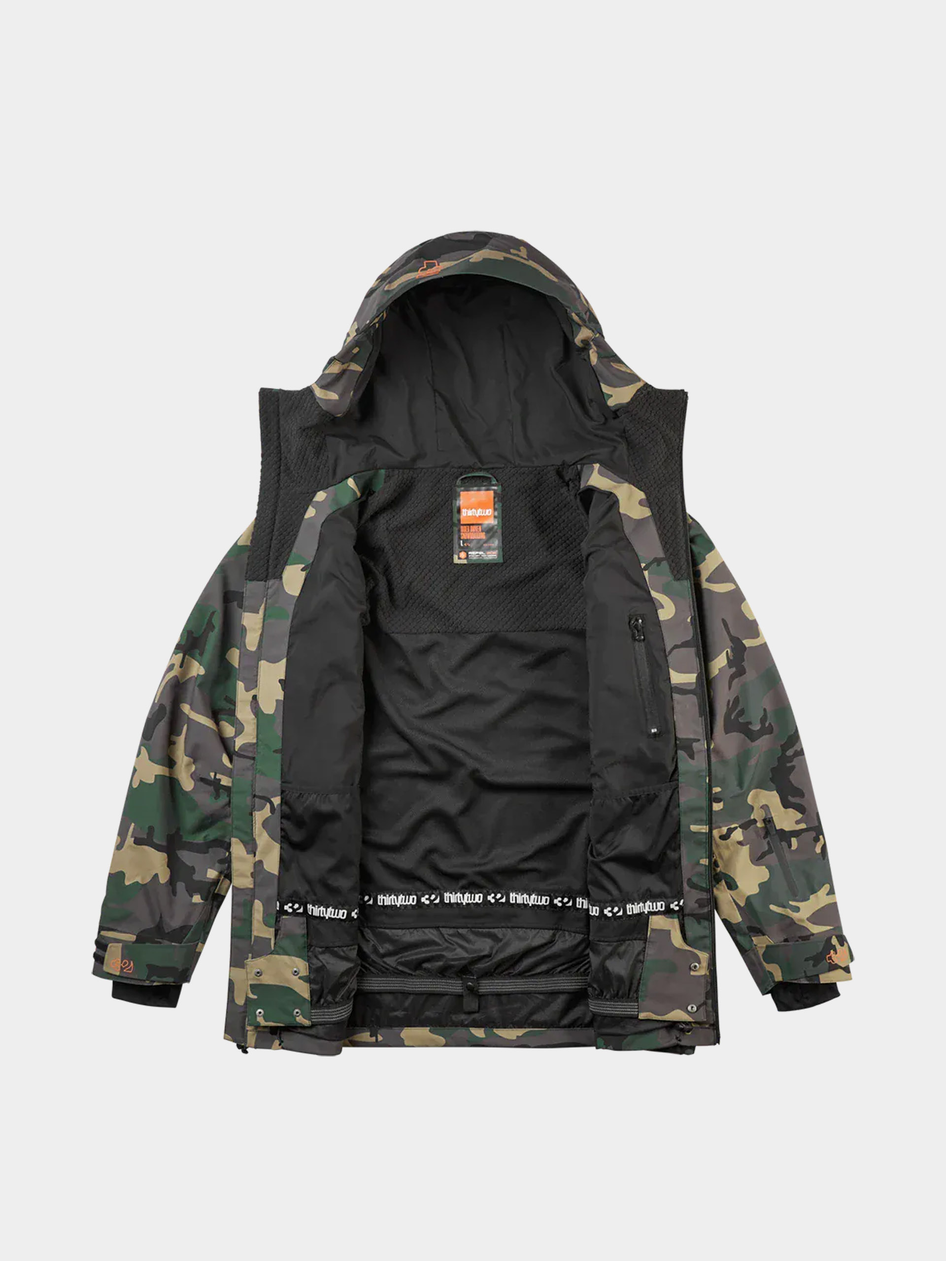 Pánska Snowboardová bunda ThirtyTwo Tm Recycled (camo)