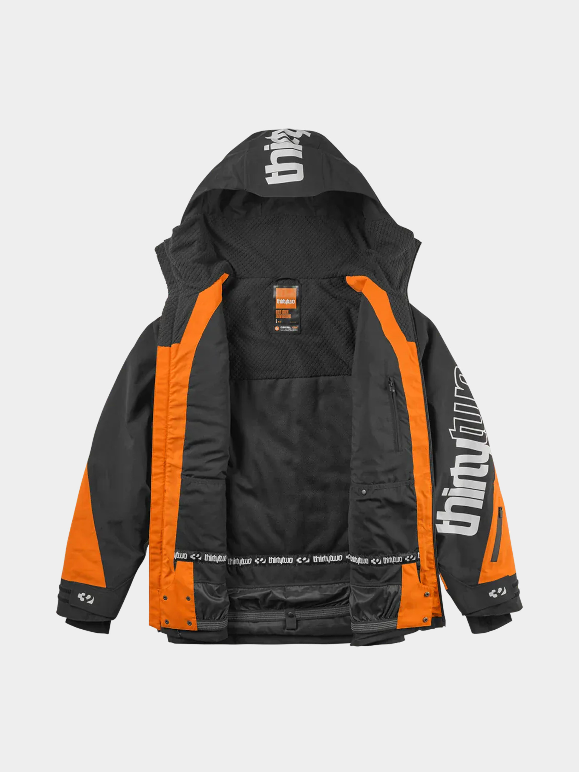 Pánska Snowboardová bunda ThirtyTwo Lashed Insulated (black/orange)